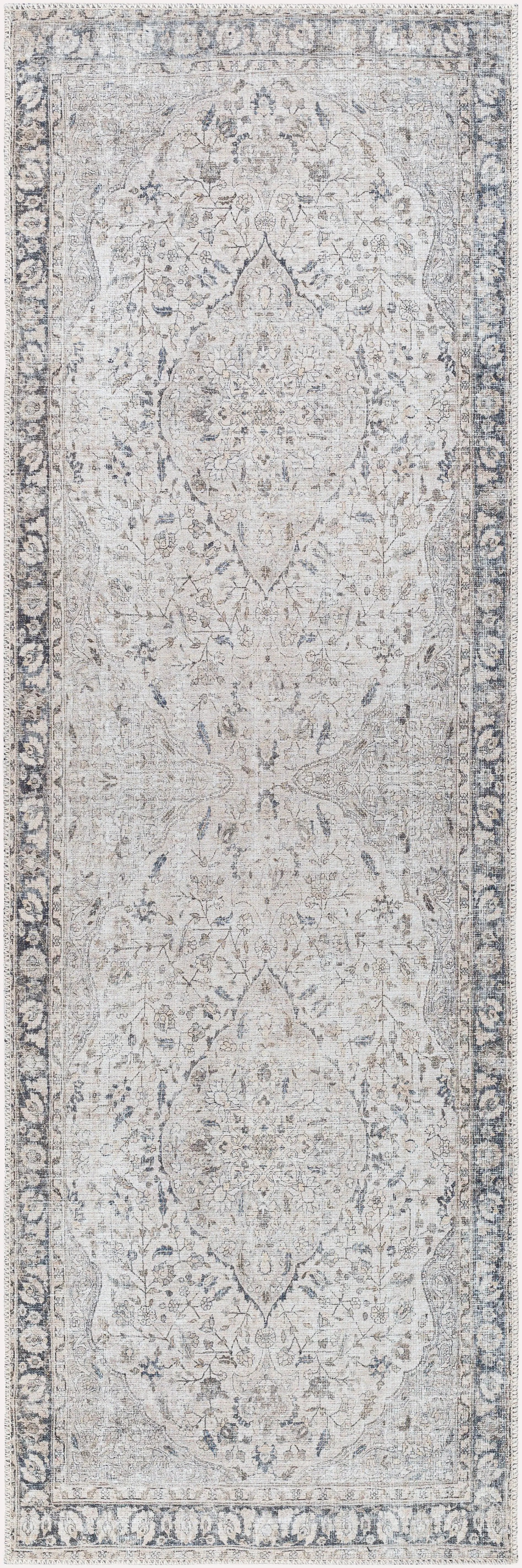 Amelie AML-2385 Ivory Area Rug by LIVABLISS