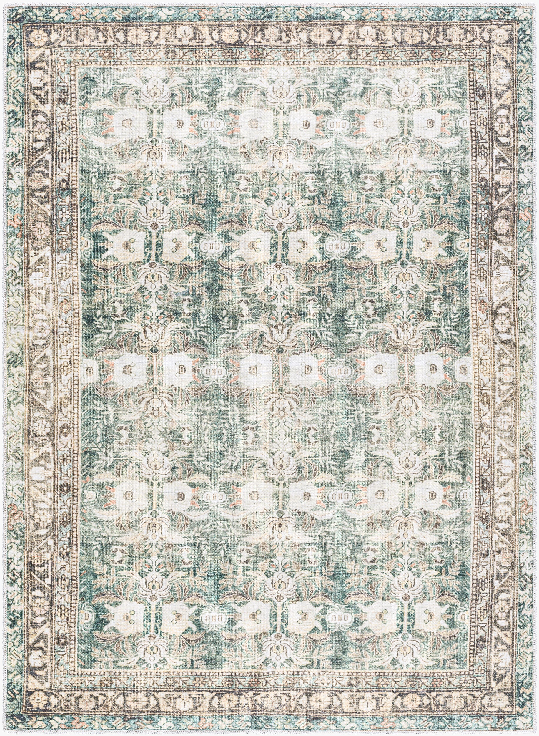 LIVABLISS Amelie AML-2396 Olive Area Rug