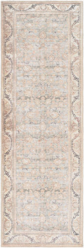 Becki Owens Amelie AML-2398 Seafoam Machine Washable Area Rug by LIVABLISS
