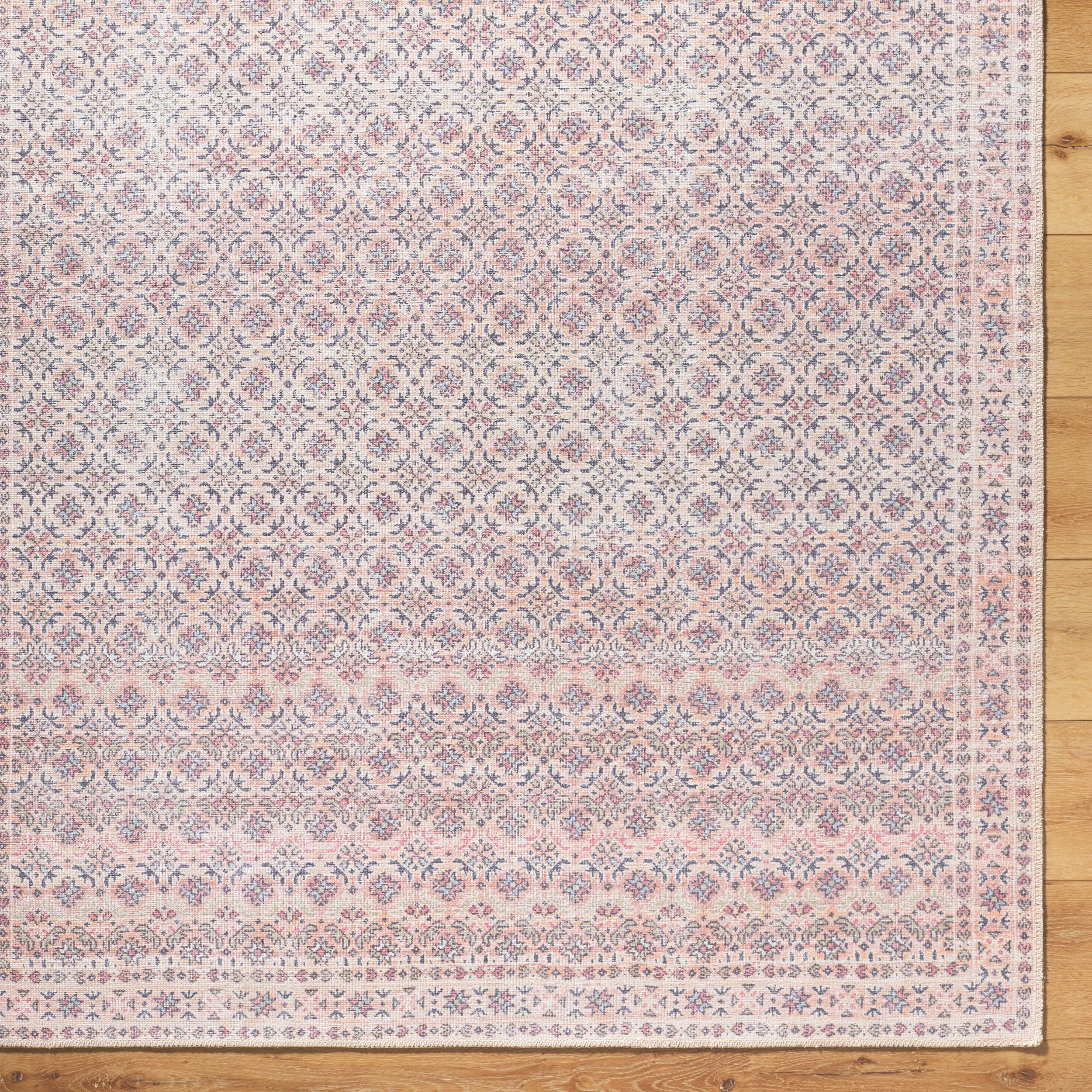 Surya Amelie AML-2405 Beige Machine Washable Area Rug by LIVABLISS
