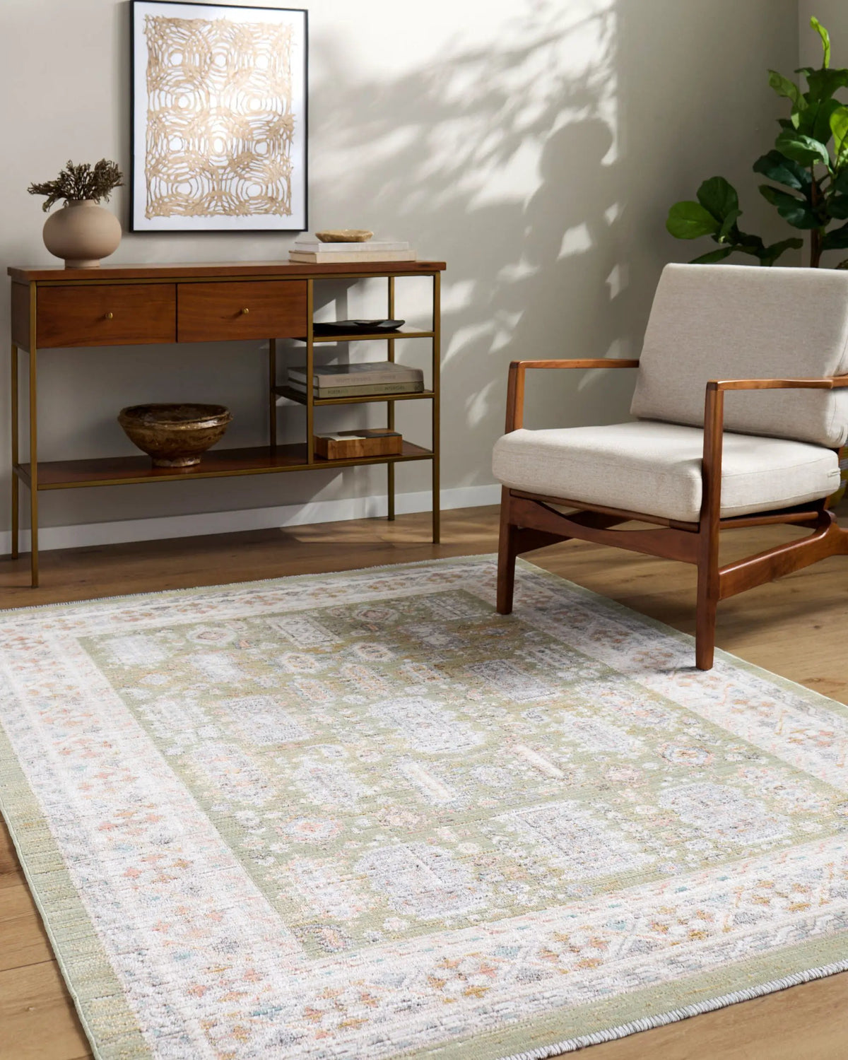 LIVABLISS Amir AMR-2301 Sage Area Rug