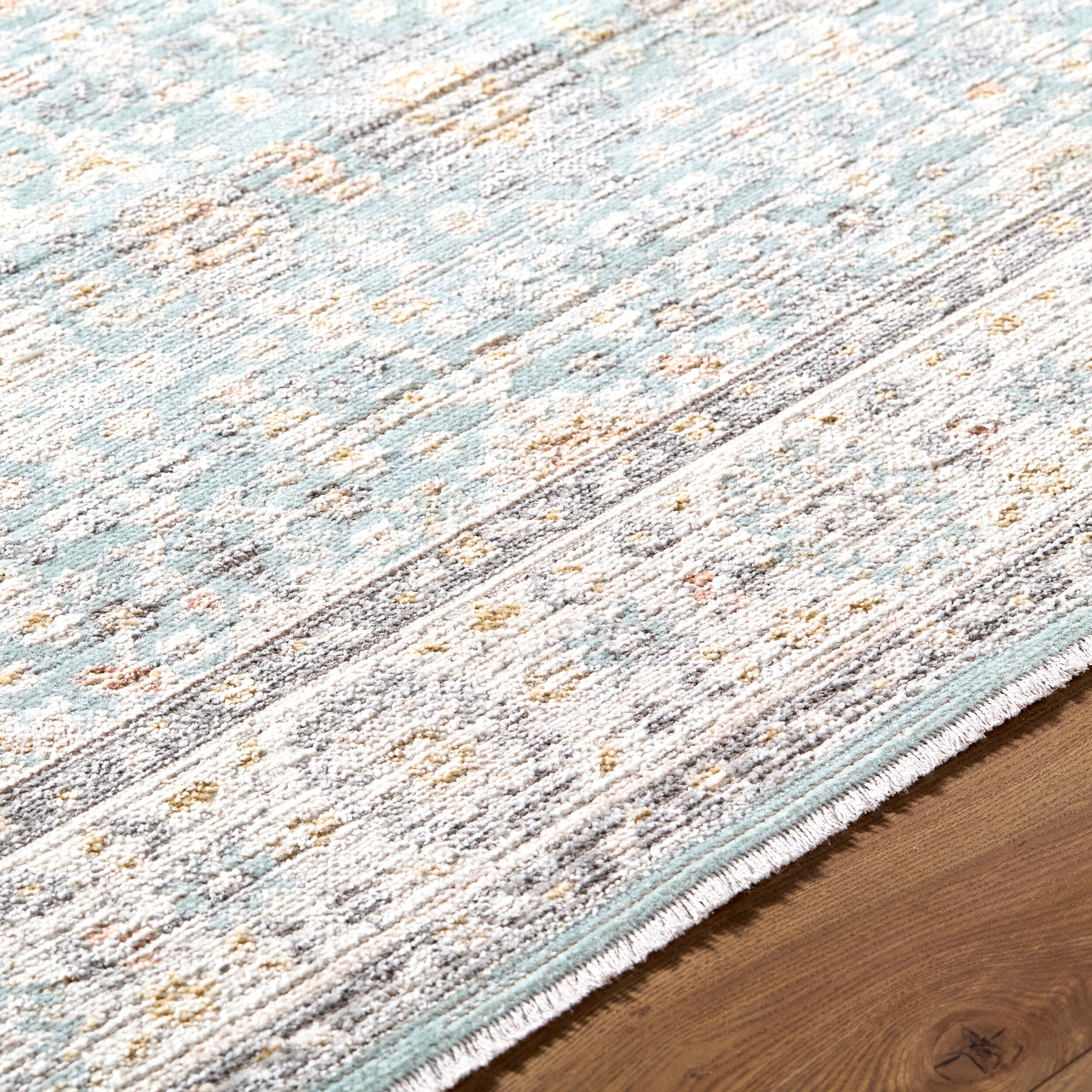 Amir AMR-2304 Blue Area Rug