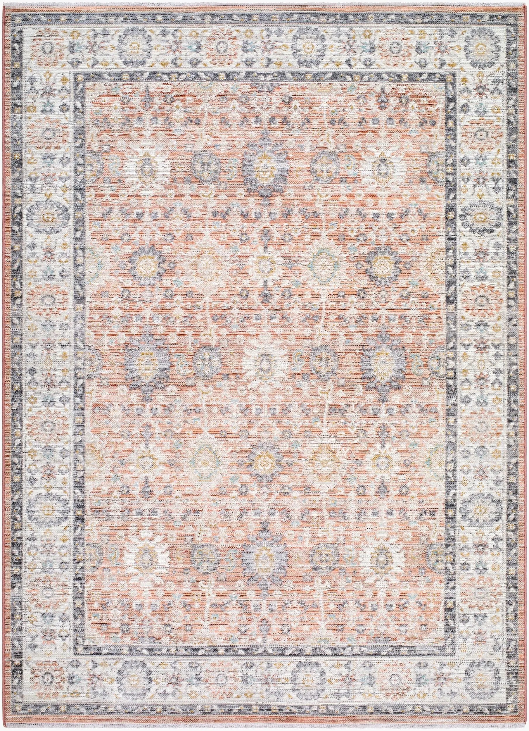 Amir AMR-2305 Rose Area Rug by LIVABLISS