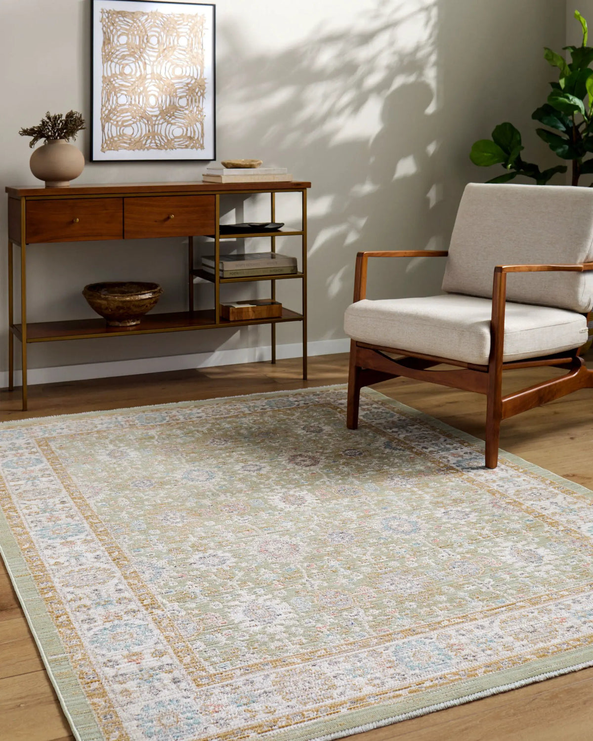 LIVABLISS Amir AMR-2306 Sage Area Rug