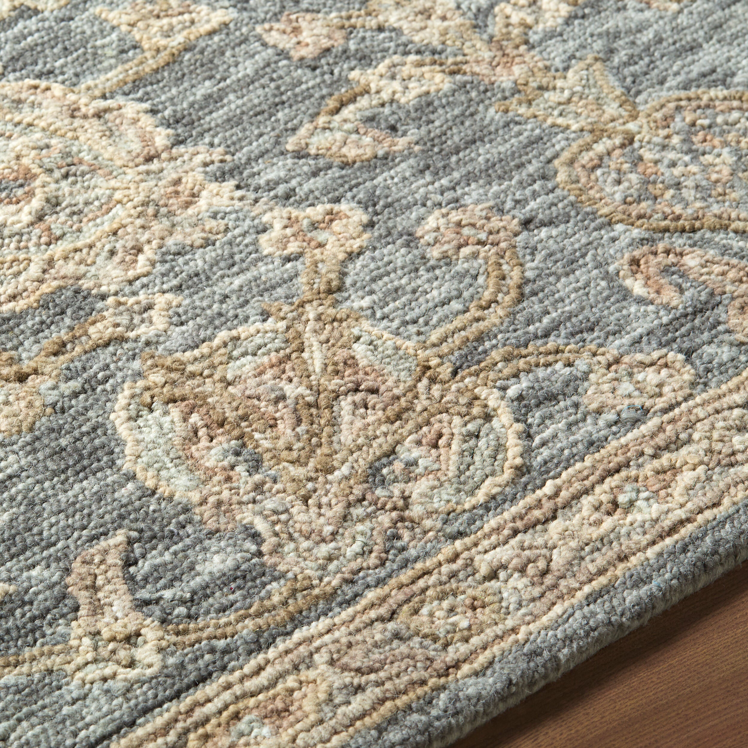 Livabliss Arnold AOD-2300 Slate Gray Area Rug by LIVABLISS