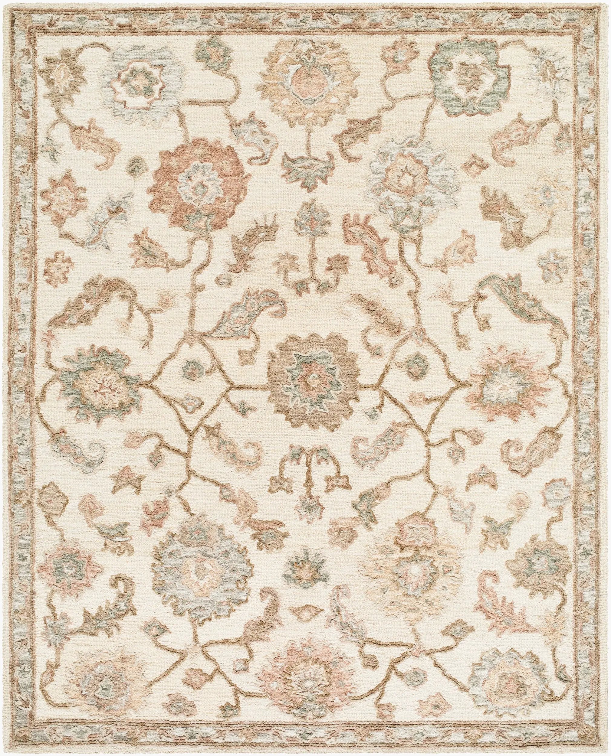 Arnold AOD-2301 Ivory Area Rug by LIVABLISS