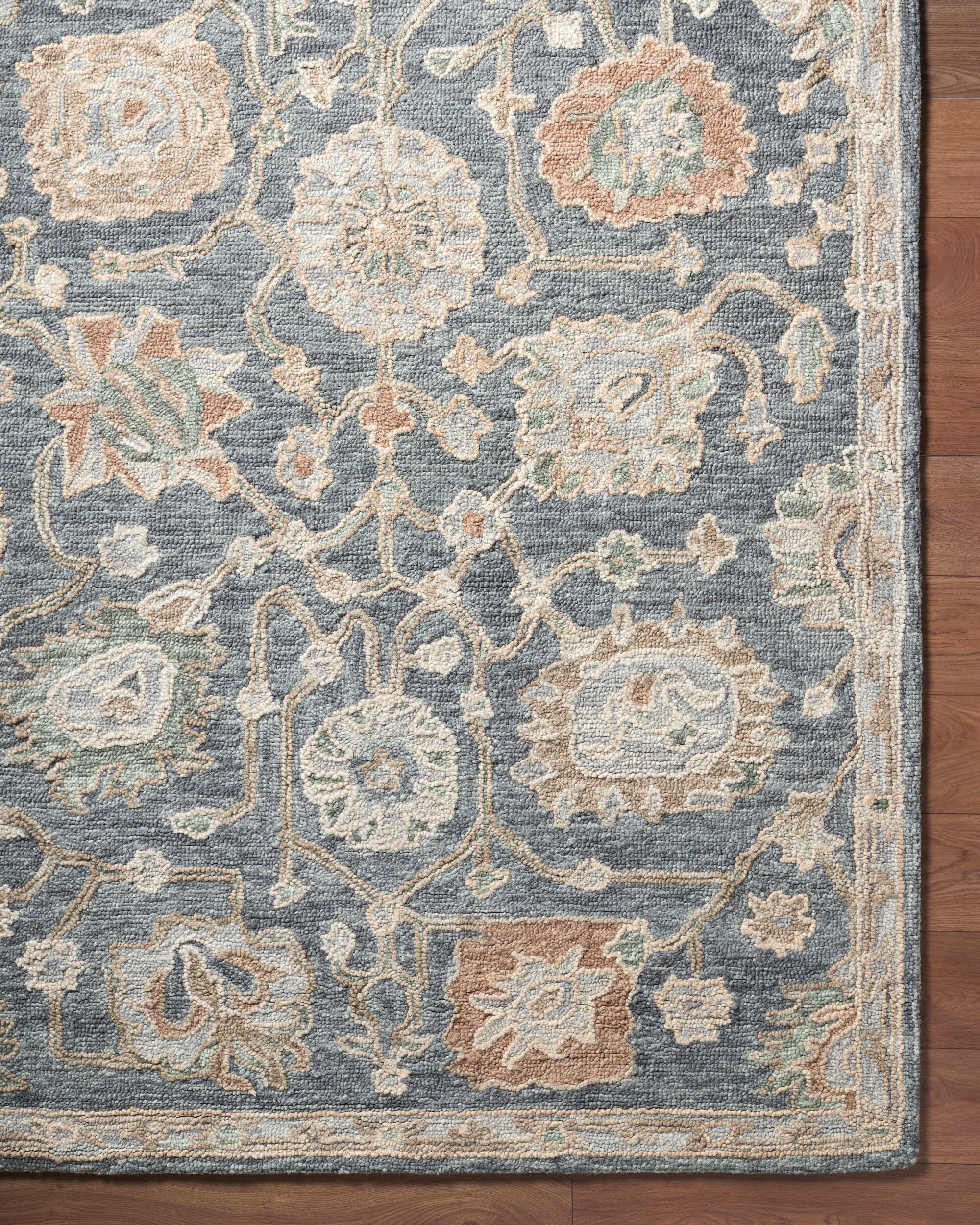 Livabliss Arnold AOD-2302 Slate Gray Area Rug by LIVABLISS