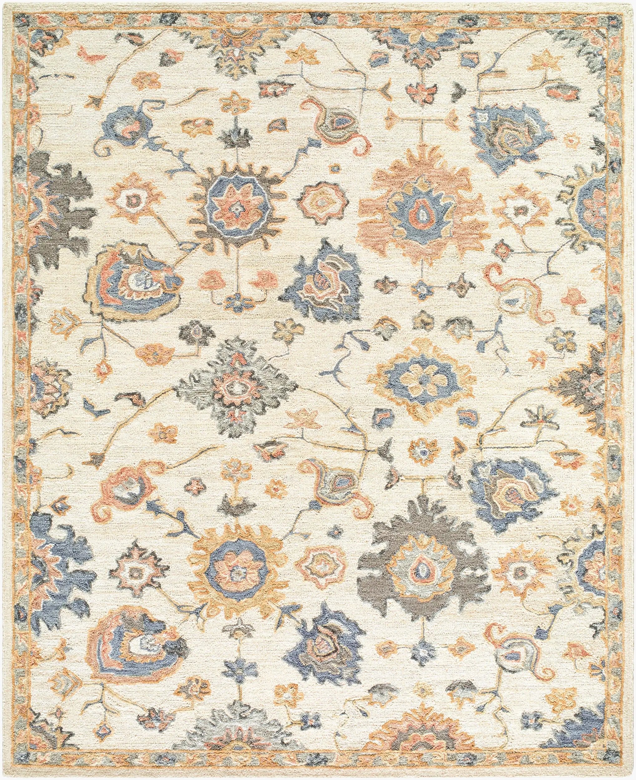 Arnold AOD-2304 Ivory Area Rug by LIVABLISS