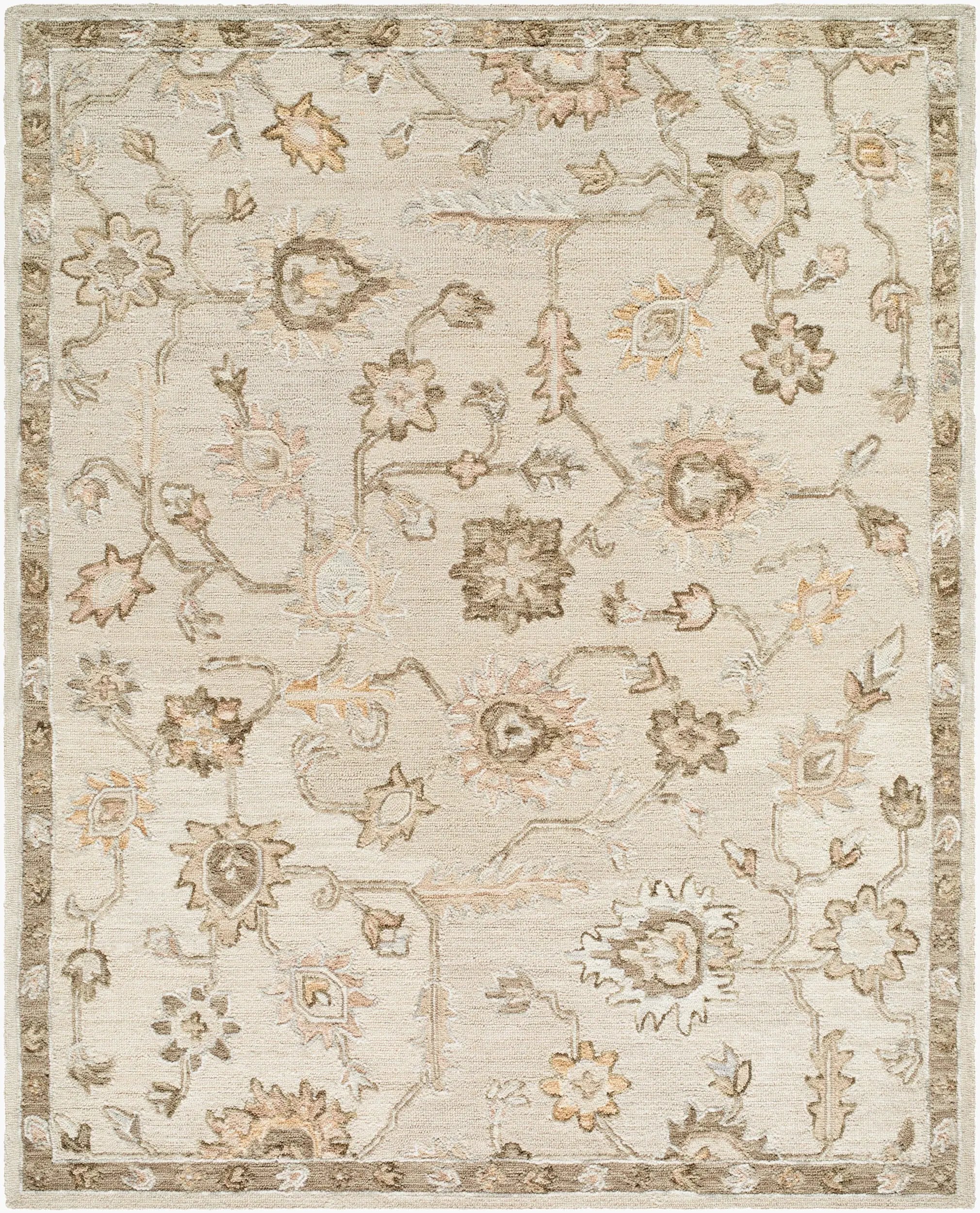 Arnold AOD-2305 Ivory Area Rug by LIVABLISS
