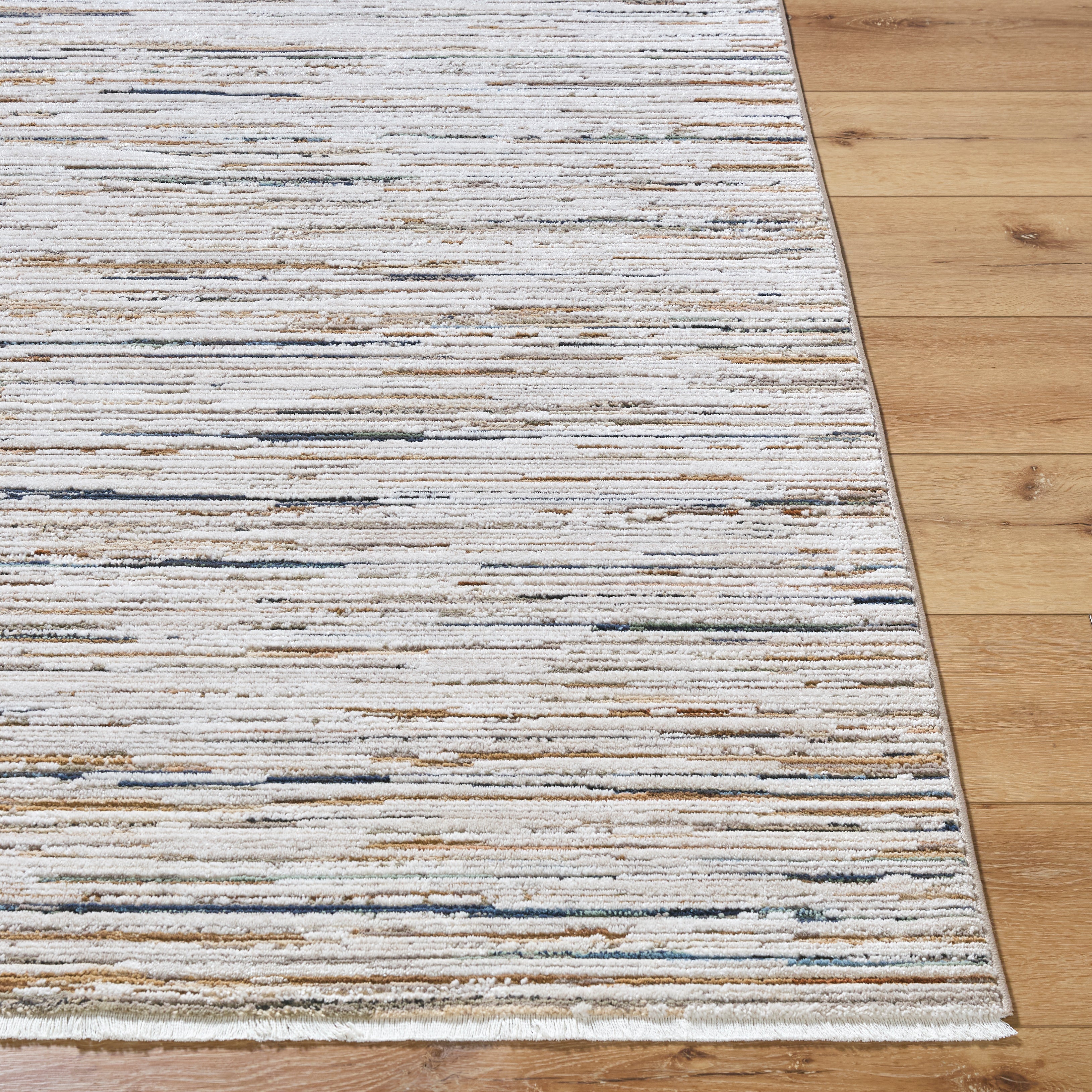 Surya Alston AON-2300 Ivory Machine Washable Area Rug by LIVABLISS