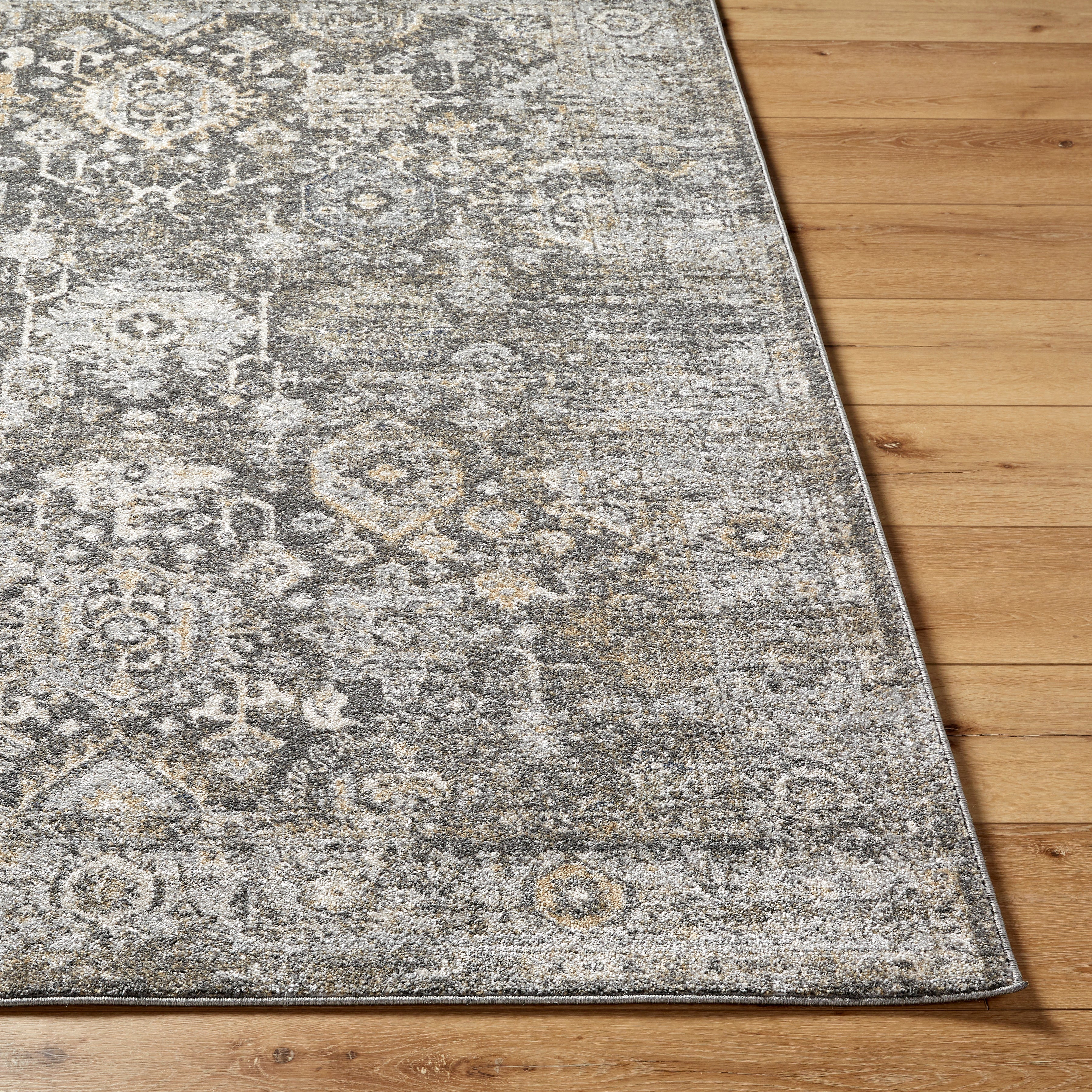 Surya Alpharetta APH-2318 Charcoal Area Rug by LIVABLISS