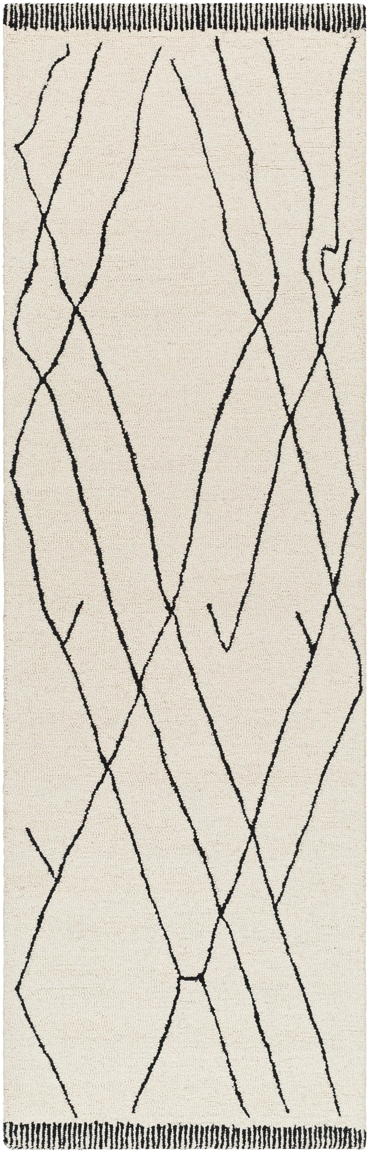 Arsenal ARL-2304 Cream Area Rug by LIVABLISS
