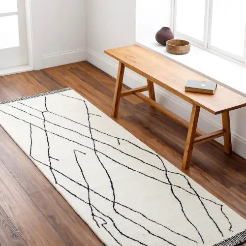 Arsenal ARL-2304 Cream Area Rug by LIVABLISS