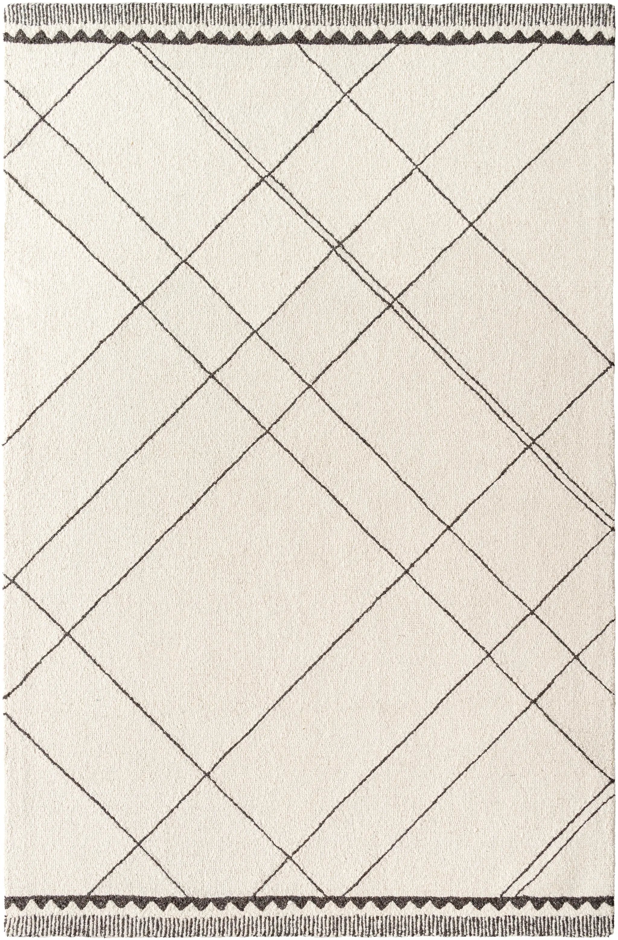 Arsenal ARL-2307 Cream Area Rug by LIVABLISS
