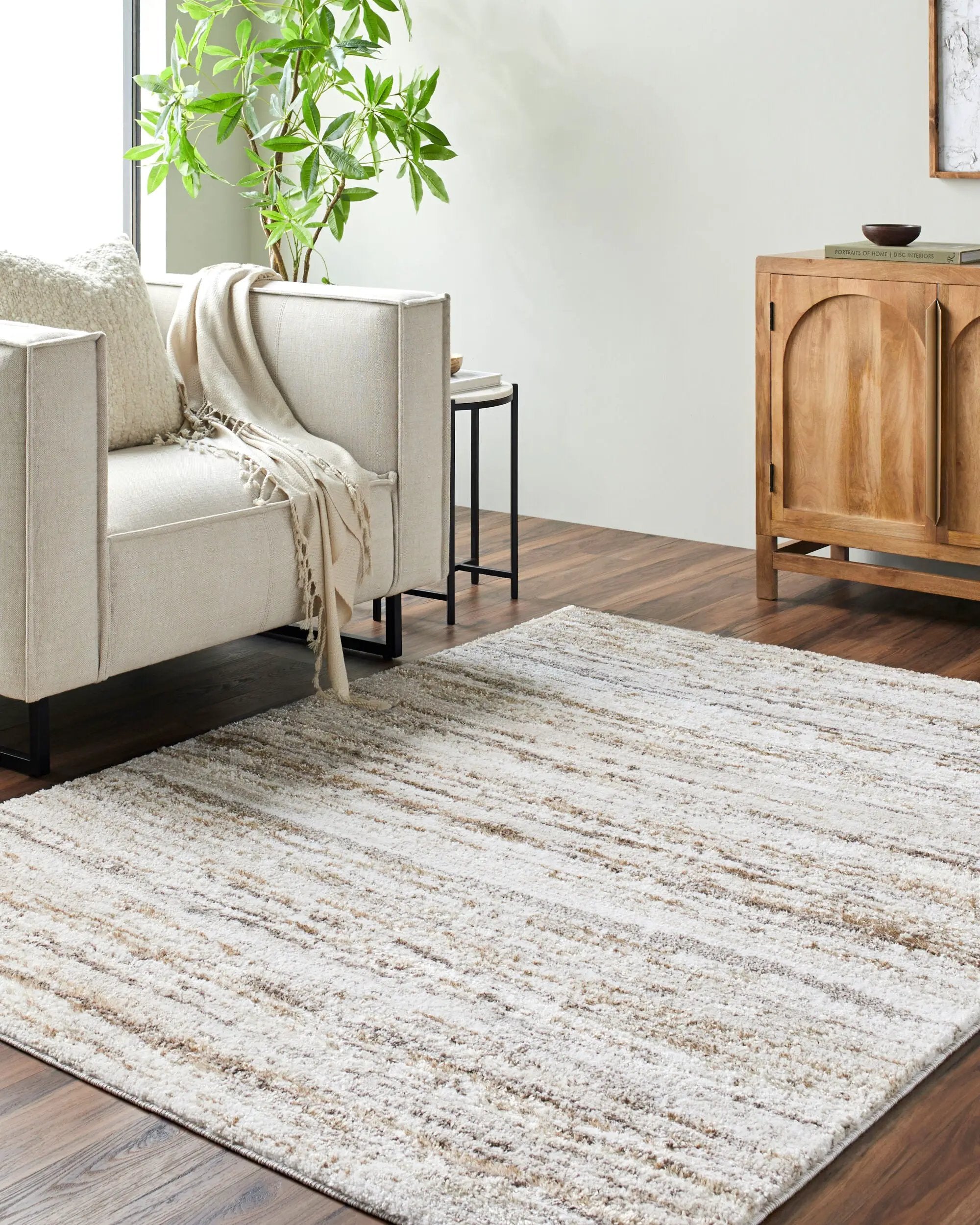 Andorra Plus ARP-2301 Light-Brown Area Rug by LIVABLISS