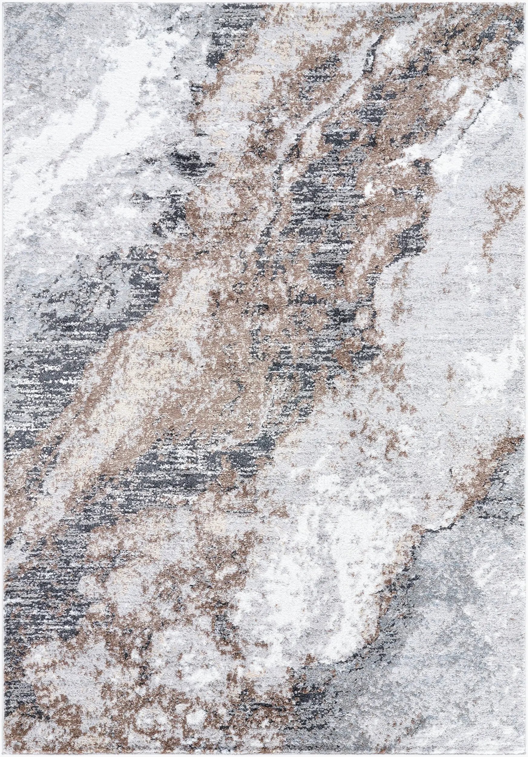 Andorra Plus ARP-2317 Light-Gray Area Rug by LIVABLISS