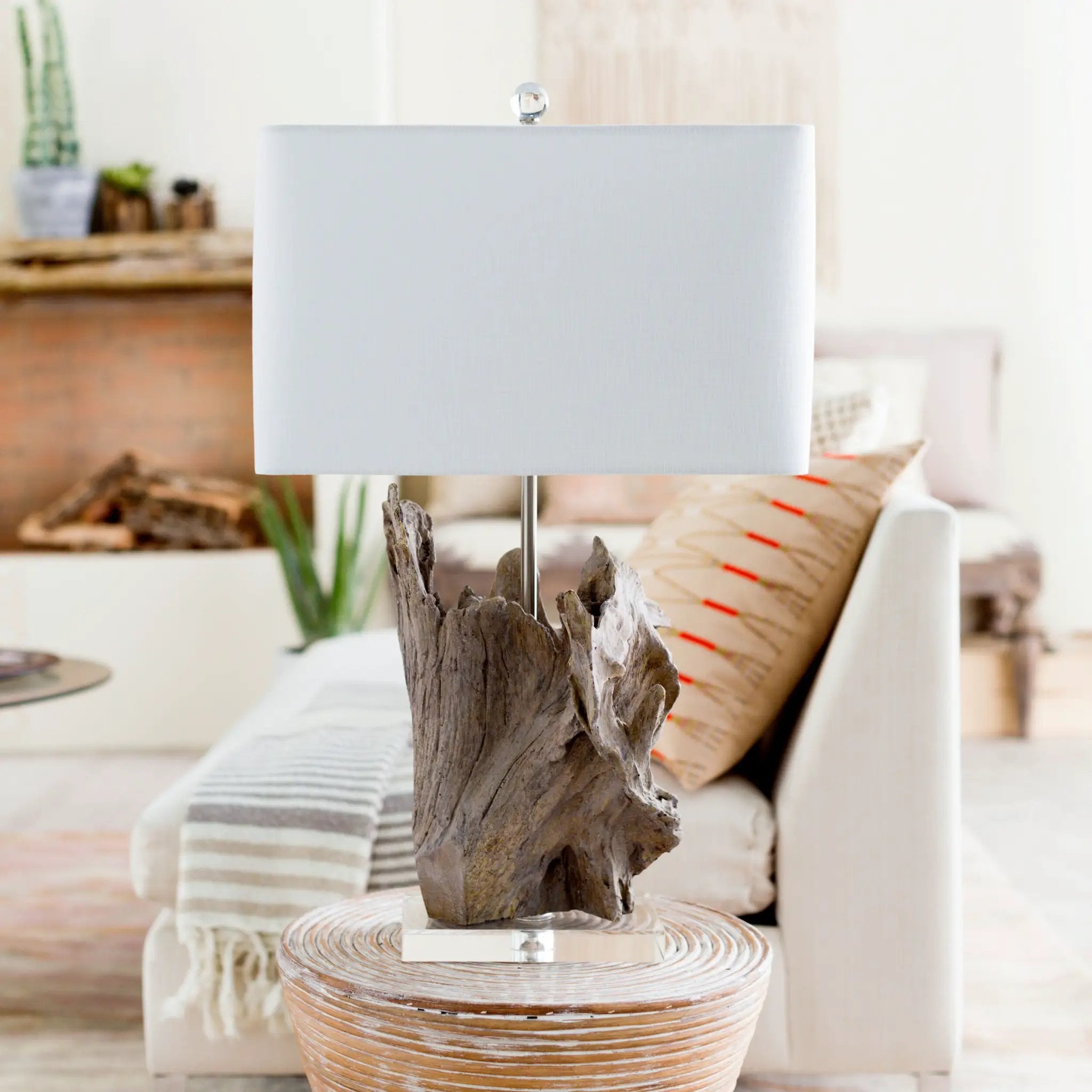 Balinese BAS-001 End Table by LIVABLISS