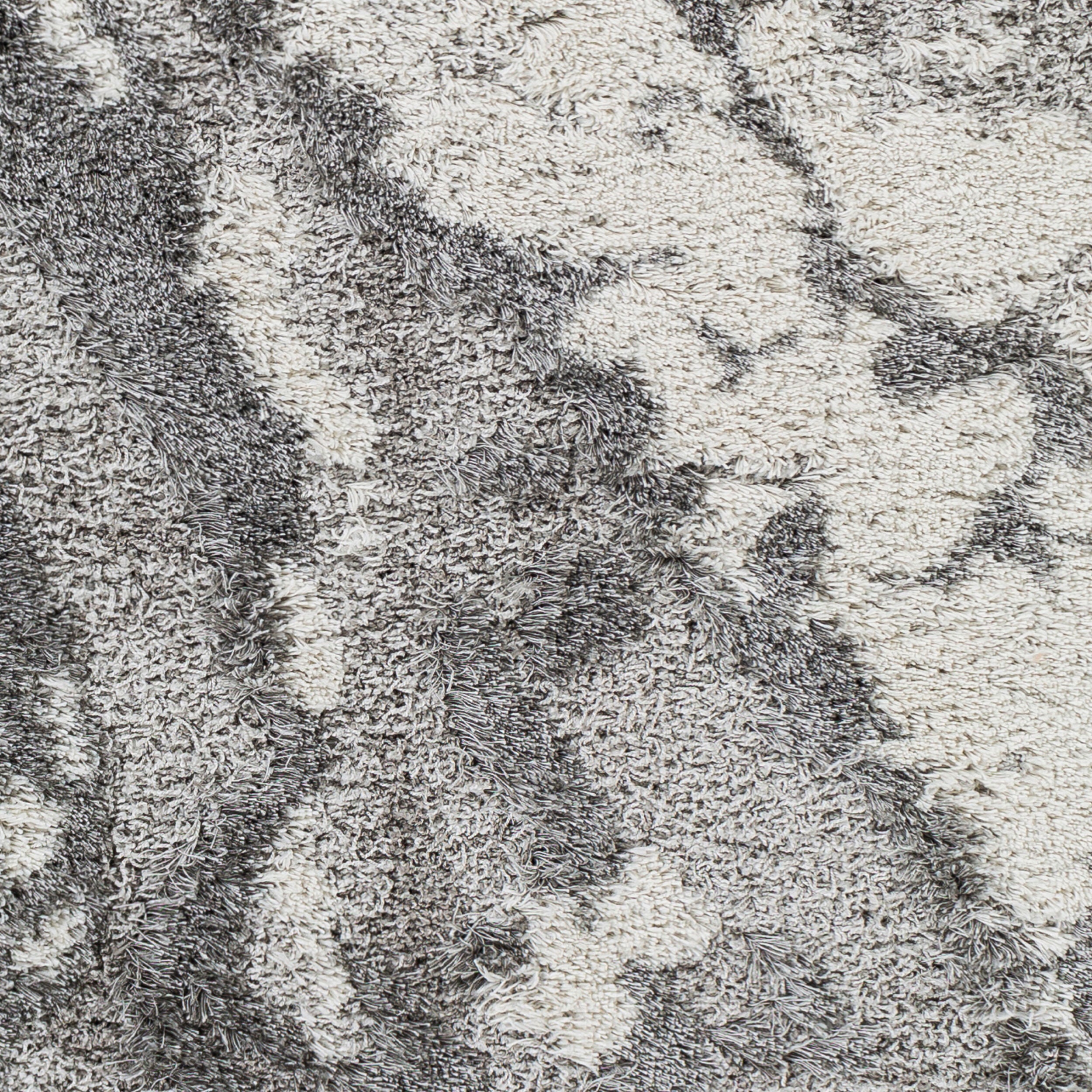 Surya Alta Shag ASG-2301 Gray Area Rug by LIVABLISS