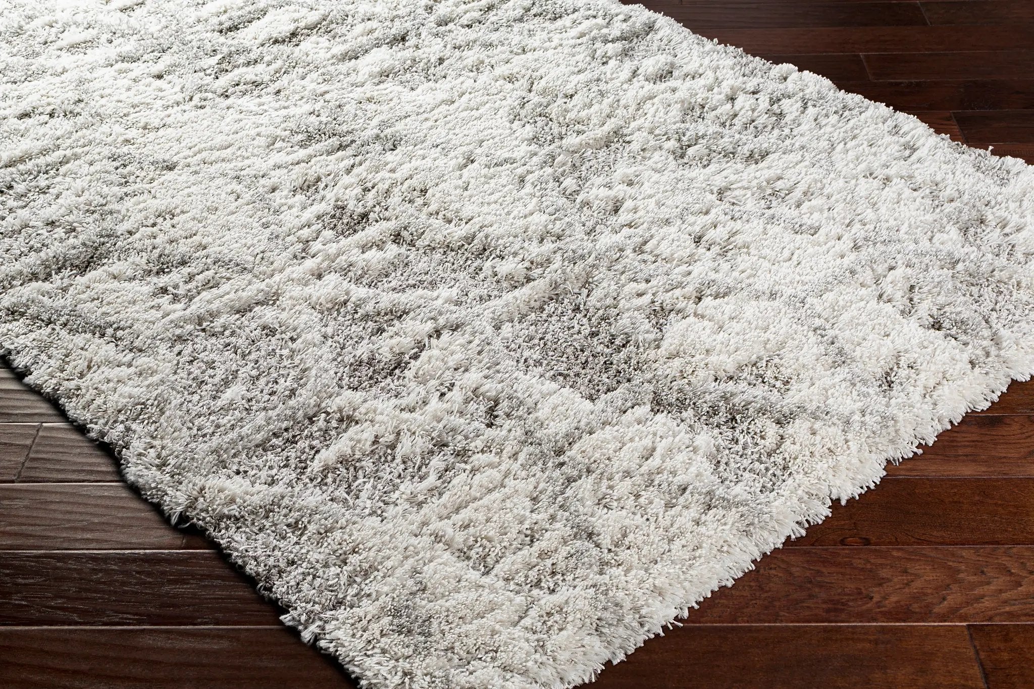 Alta Shag ASG-2302 Light-Gray Area Rug by LIVABLISS