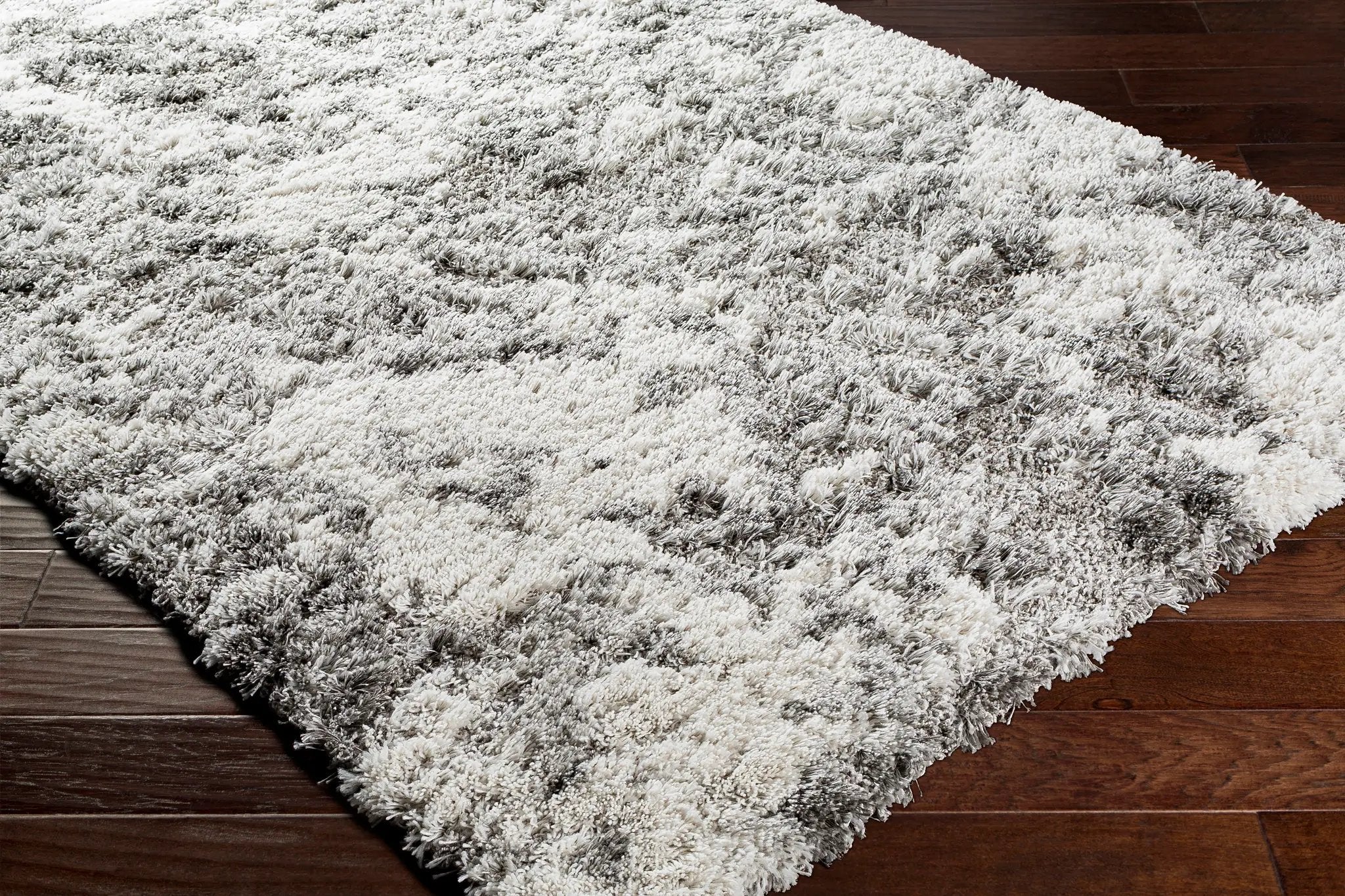 Alta Shag ASG-2304 Off-White Area Rug by LIVABLISS