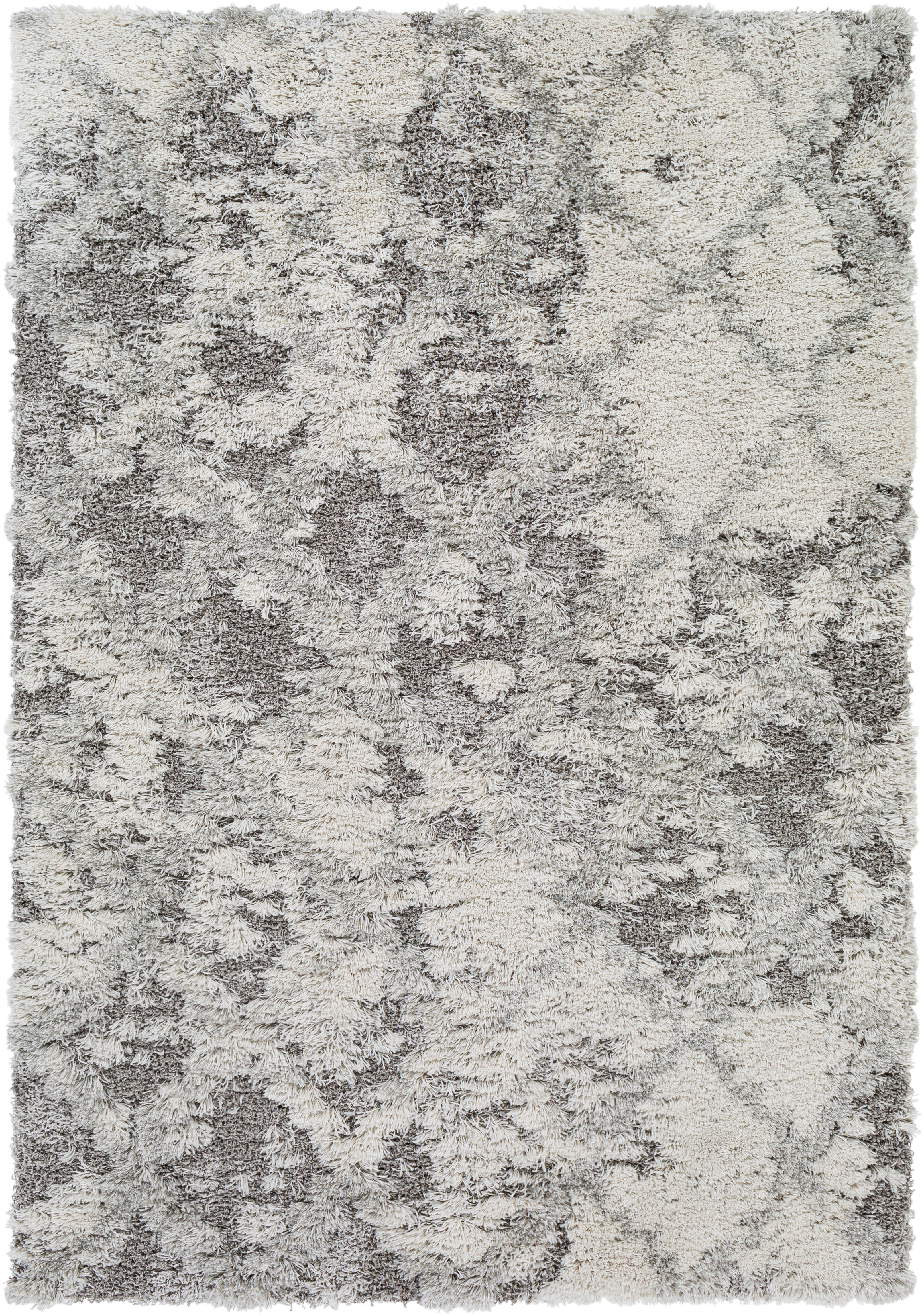 Surya Alta Shag ASG-2305 Off-White Area Rug by LIVABLISS