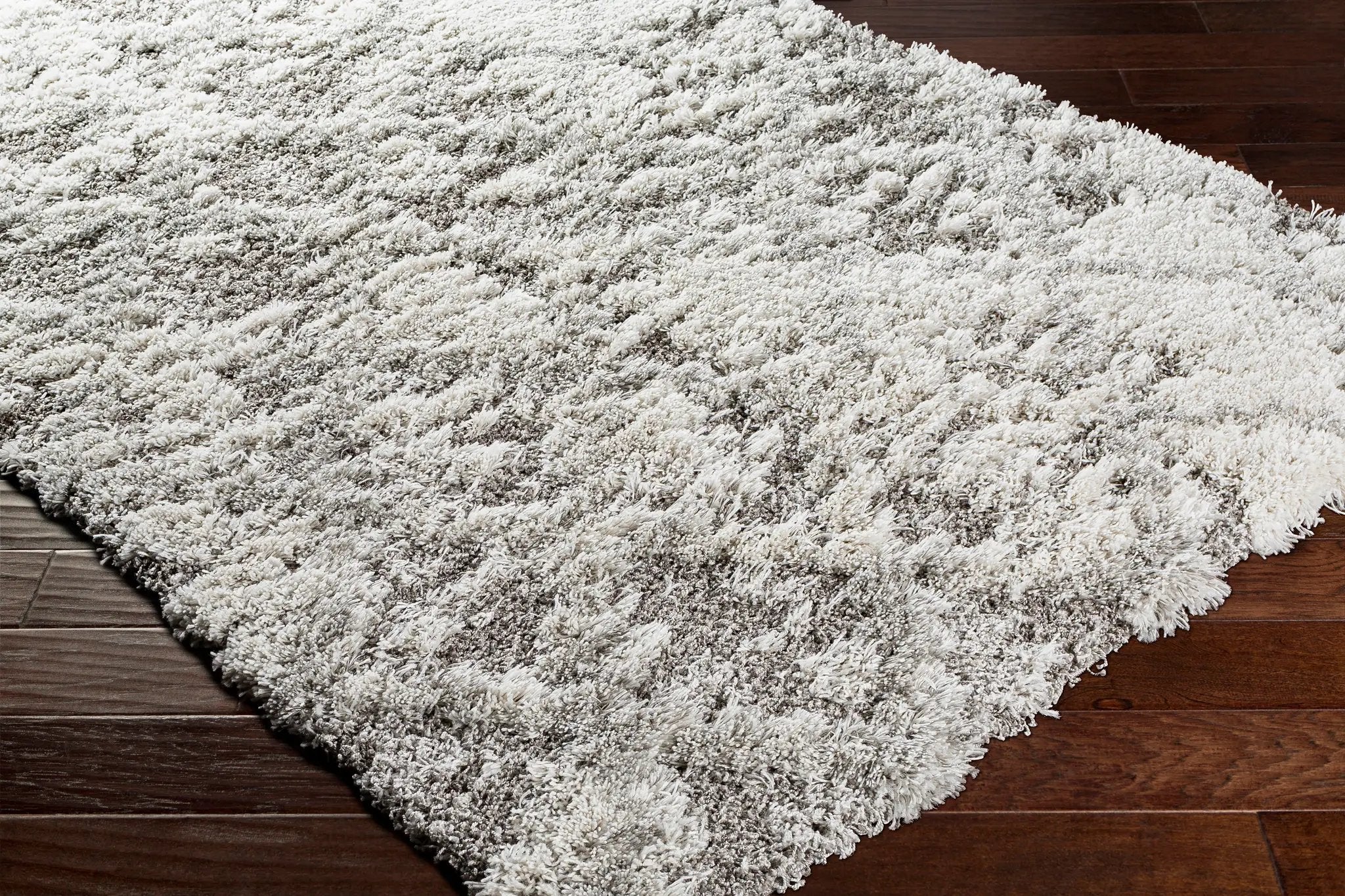Alta Shag ASG-2305 Off-White Area Rug by LIVABLISS