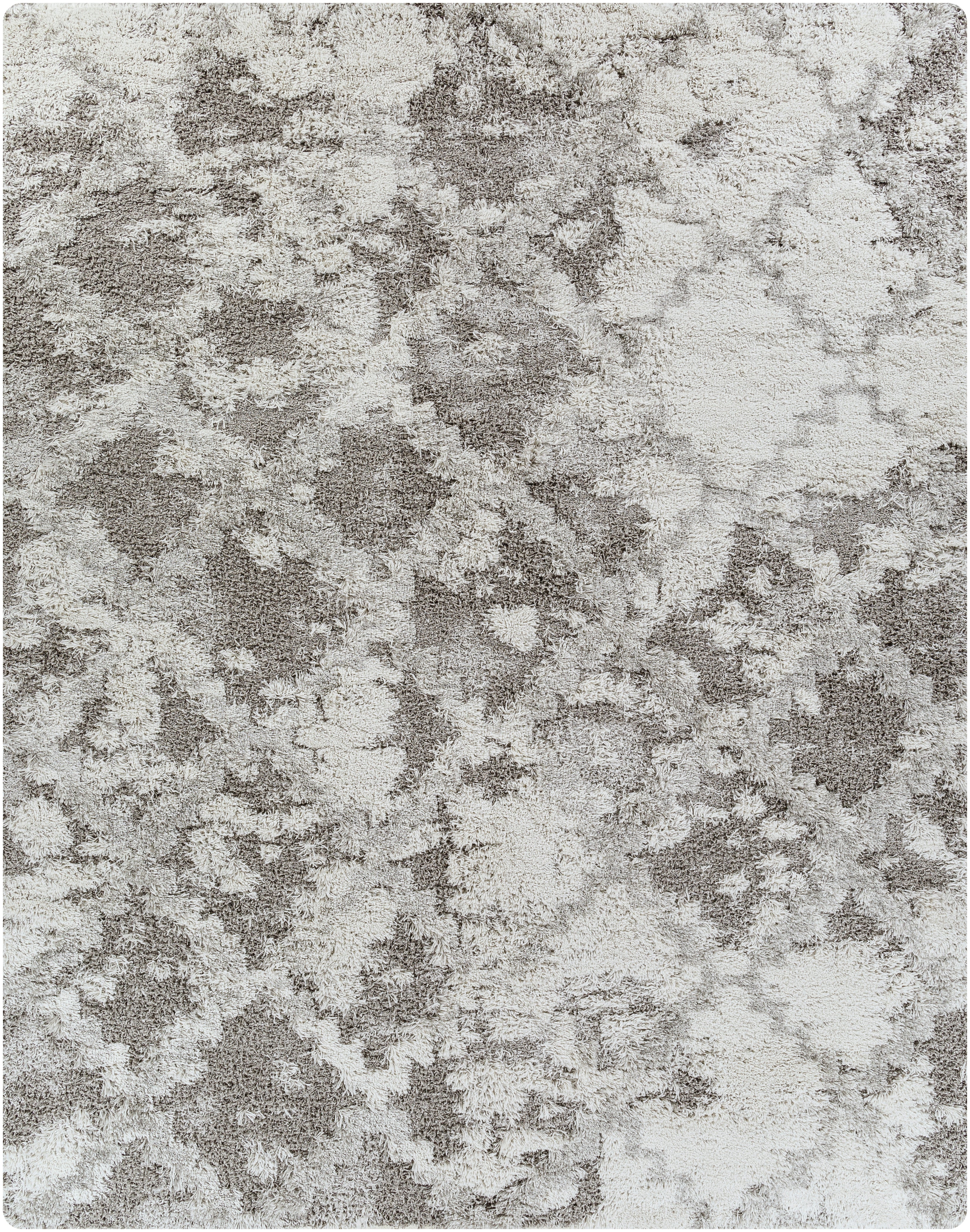 Surya Alta Shag ASG-2305 Off-White Area Rug by LIVABLISS