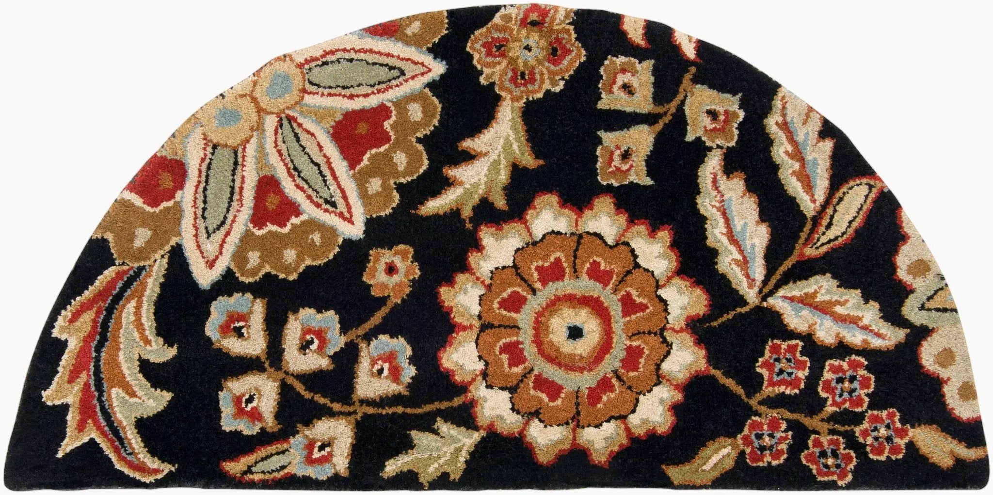 Athena ATH-5017 Black Area Rug by LIVABLISS