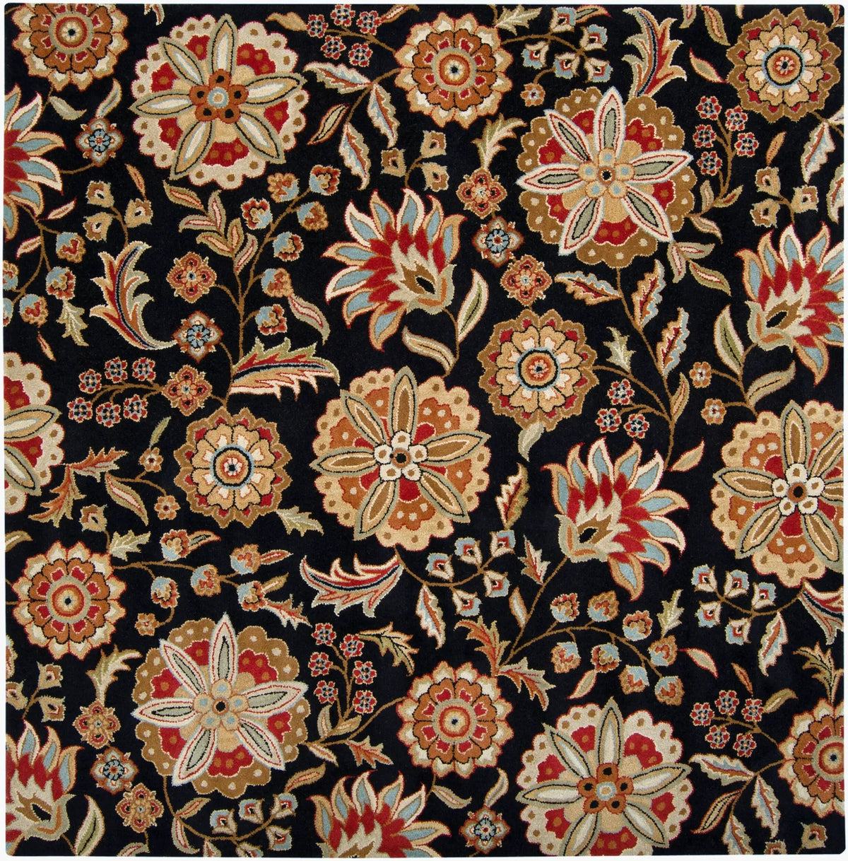 Athena ATH-5017 Black Area Rug by LIVABLISS