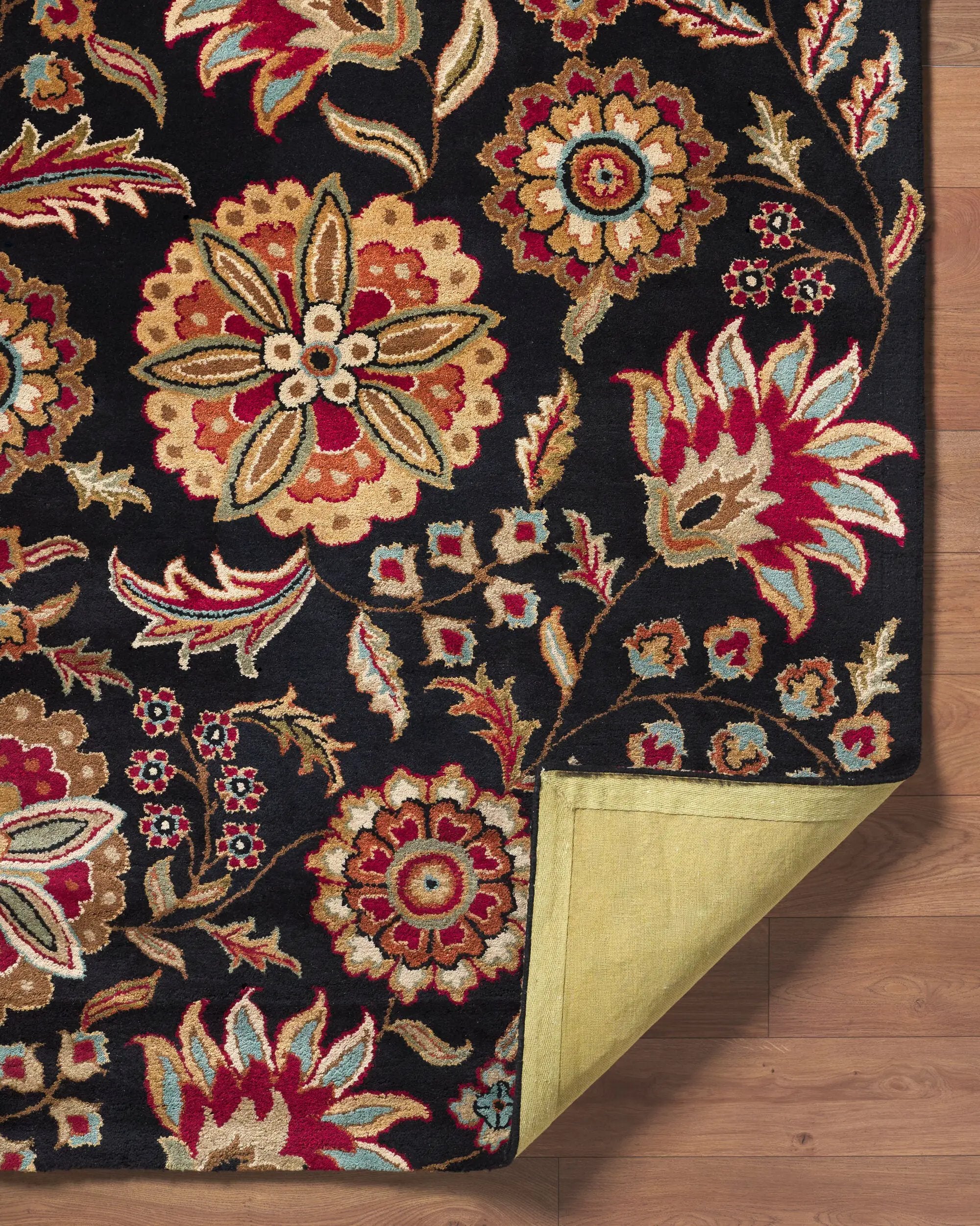 Athena ATH-5017 Black Area Rug by LIVABLISS