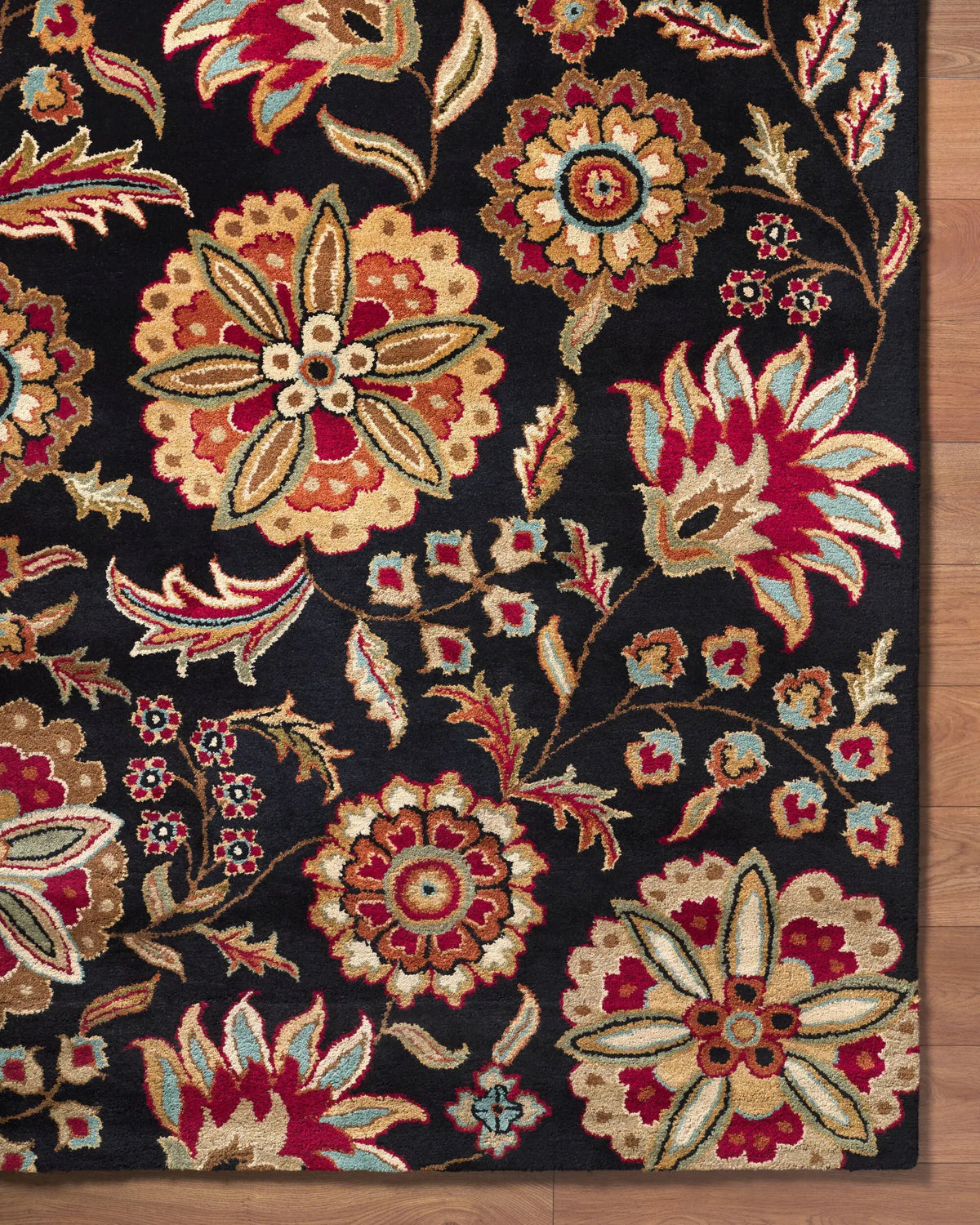 Athena ATH-5017 Black Area Rug by LIVABLISS