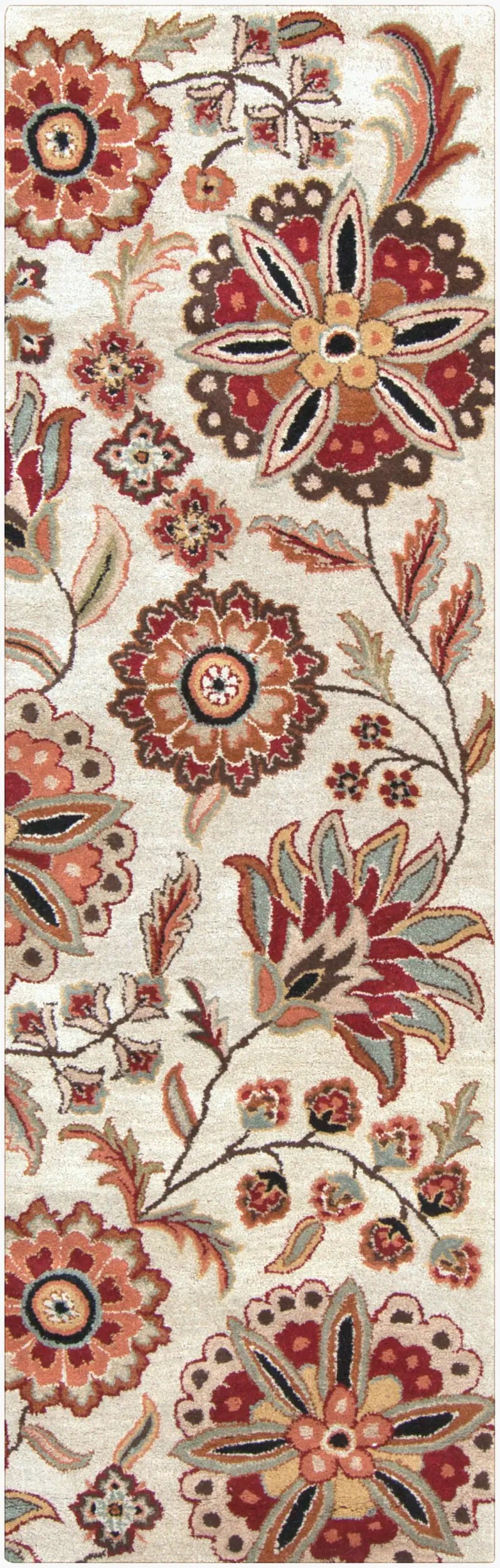 Athena ATH-5035 Ivory Area Rug by LIVABLISS