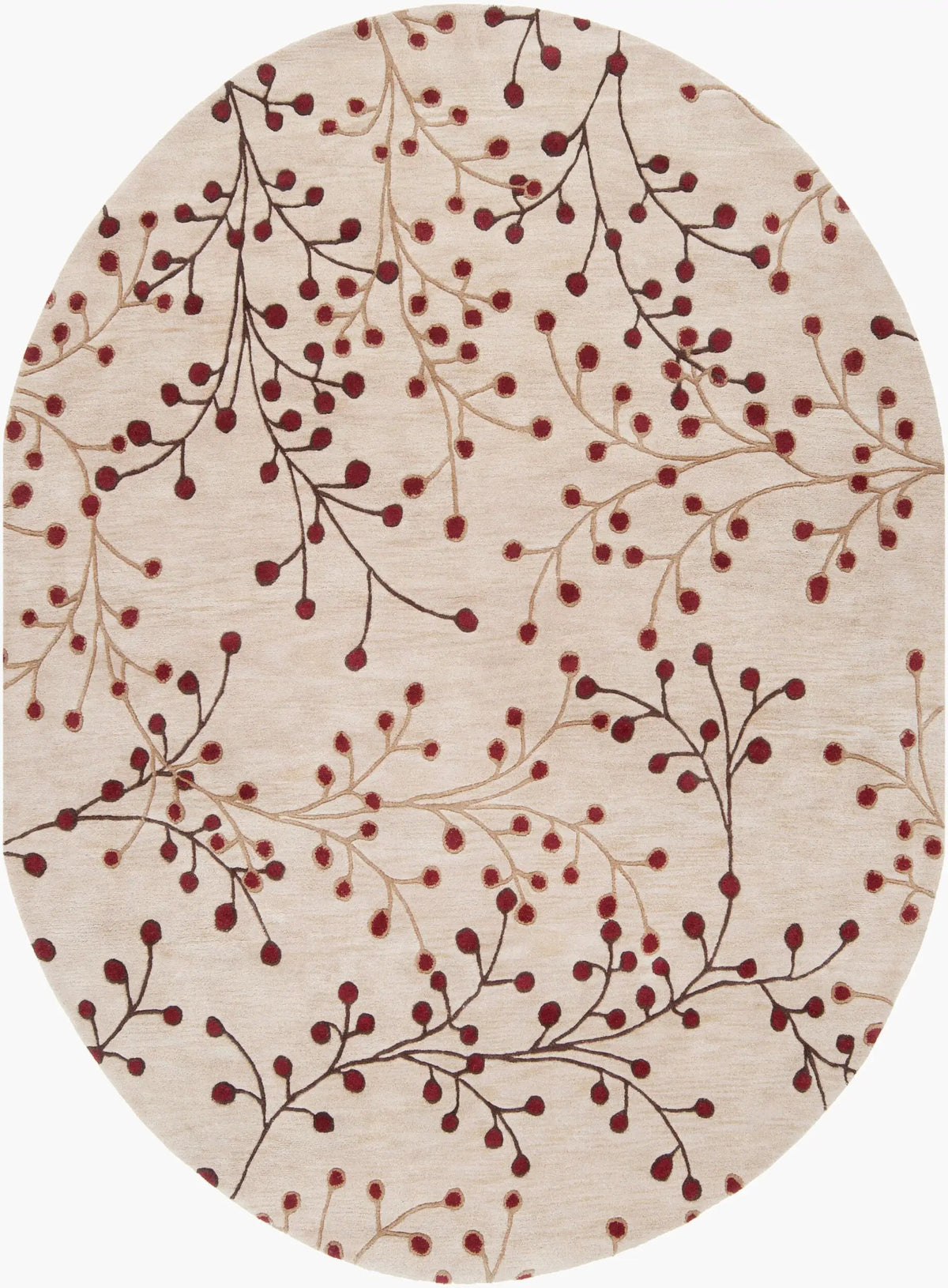 Athena ATH-5053 Tan Area Rug by LIVABLISS