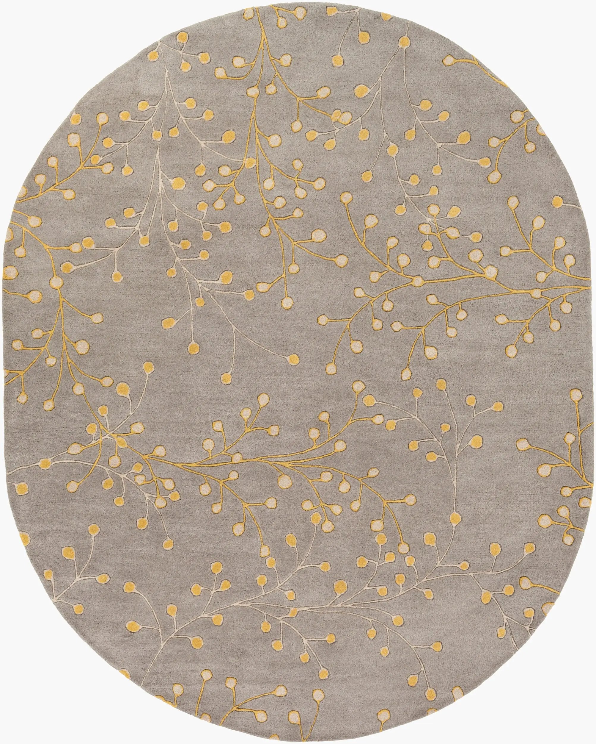 Athena ATH-5060 Charcoal Area Rug by LIVABLISS