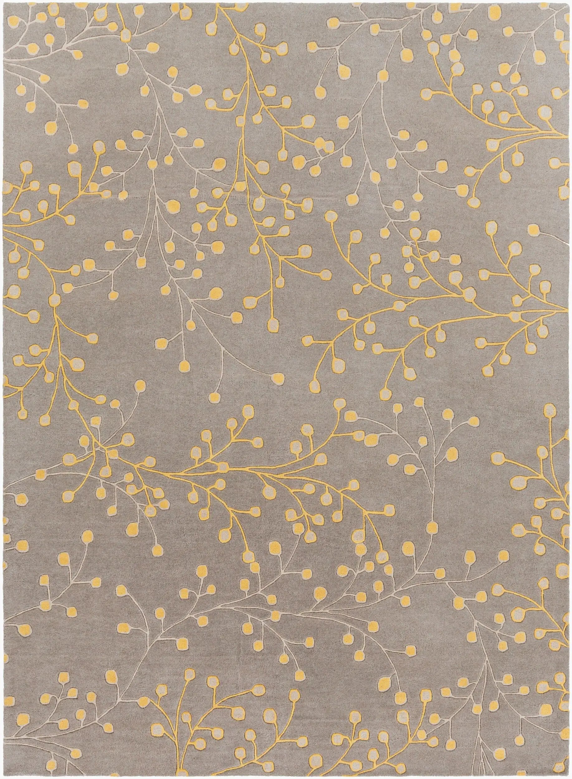 Athena ATH-5060 Charcoal Area Rug by LIVABLISS
