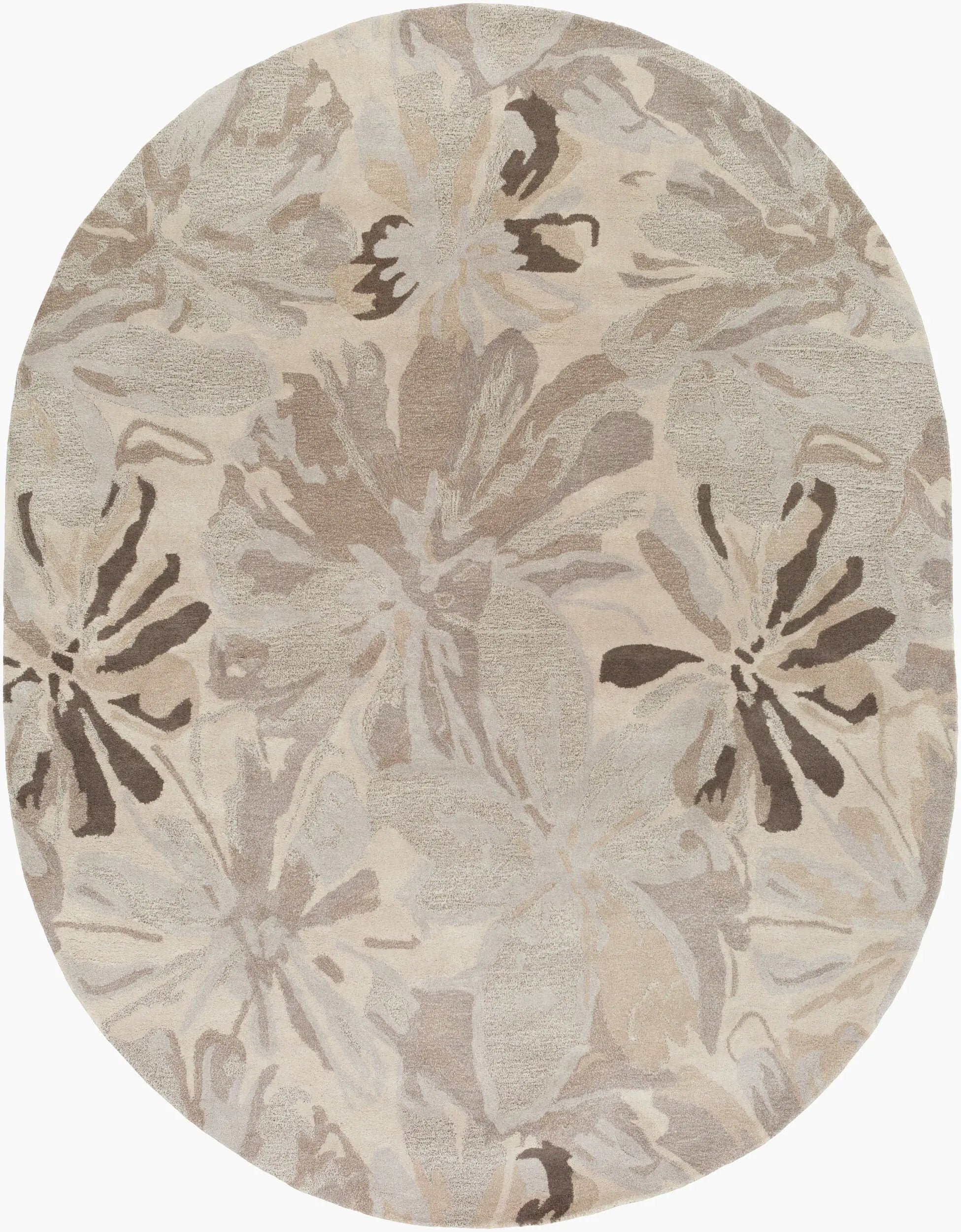 Athena ATH-5135 Taupe Area Rug by LIVABLISS
