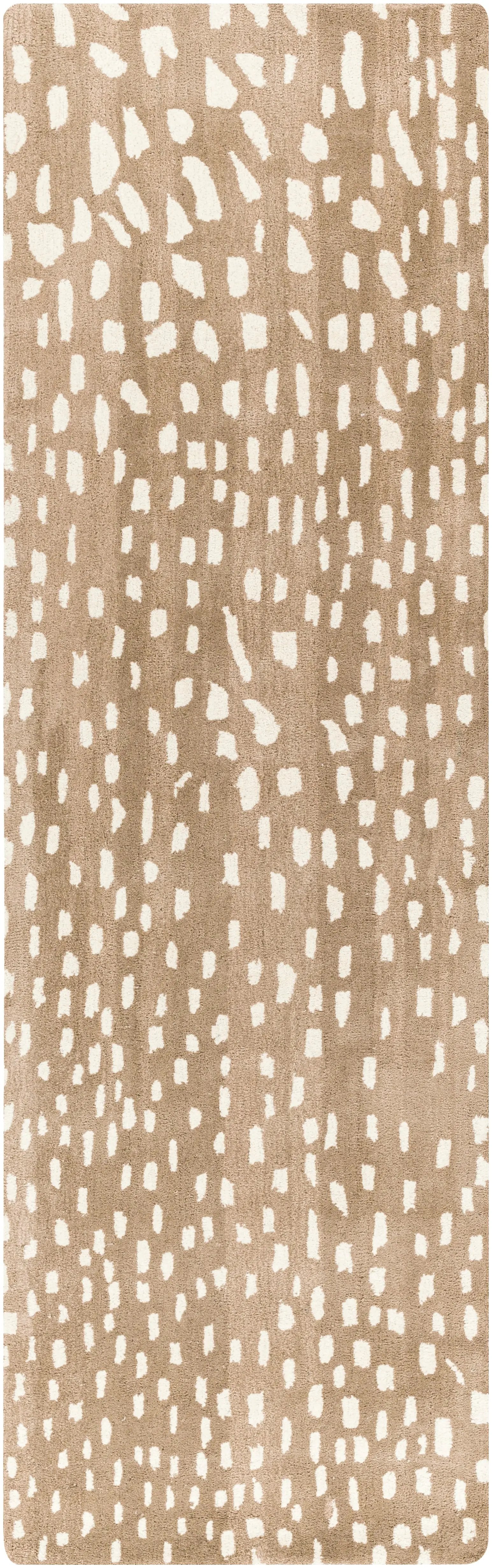 Athena ATH-5162 Light Brown Area Rug by LIVABLISS