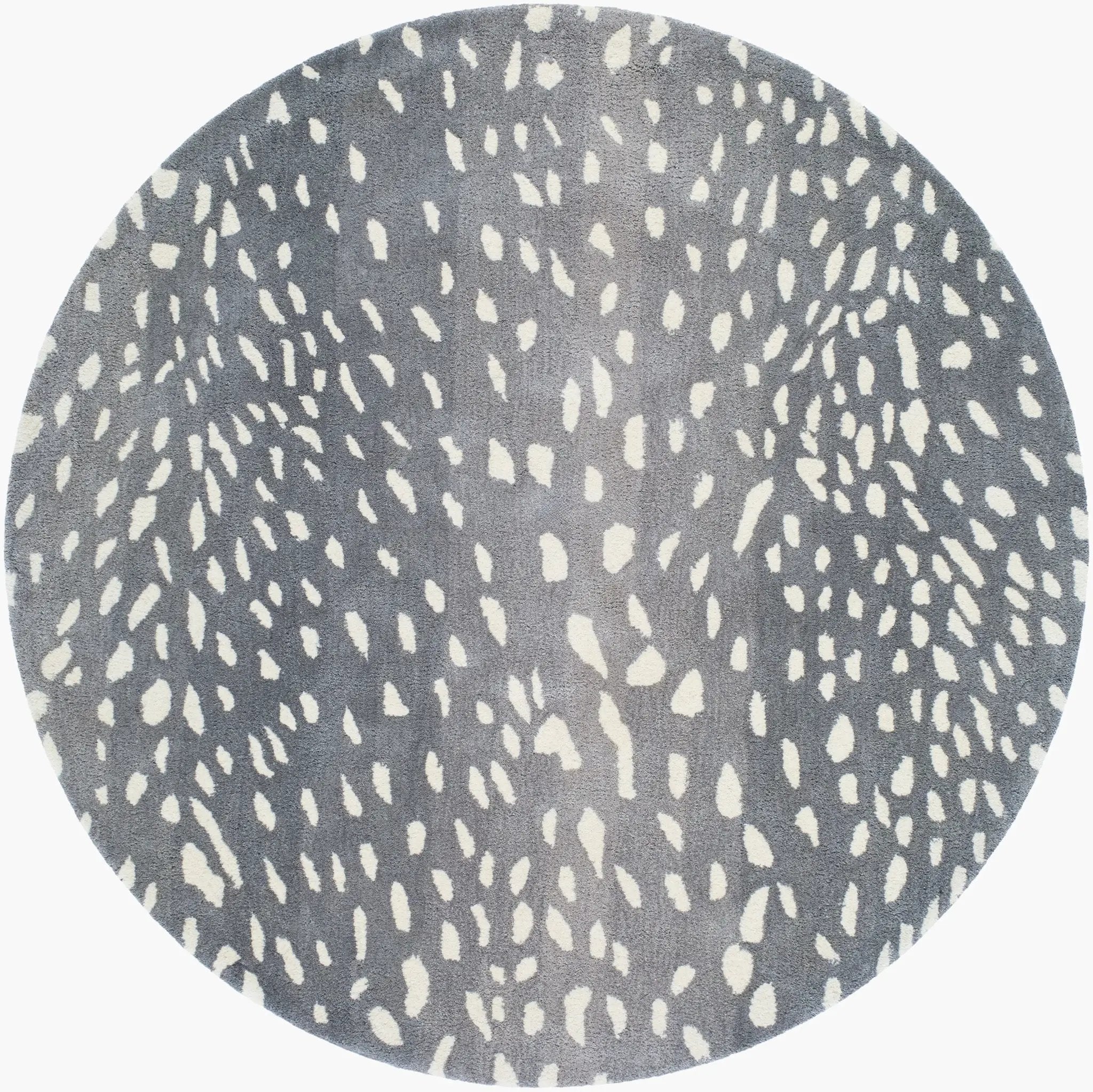 Athena ATH-5163 Medium Gray Area Rug by LIVABLISS