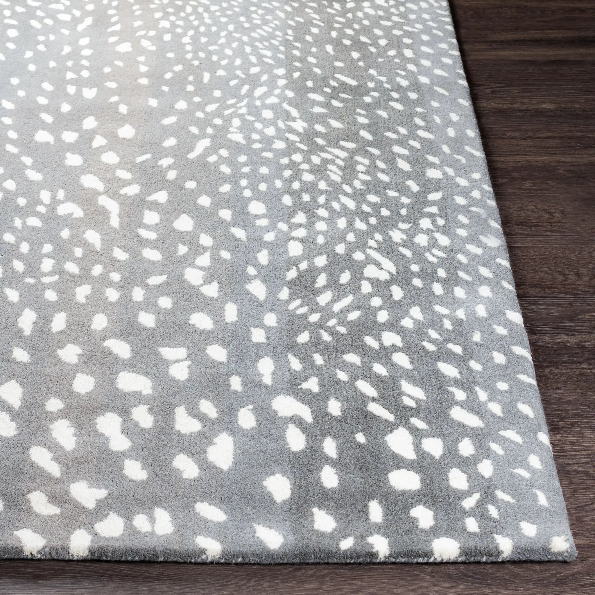 Athena ATH-5163 Medium Gray Area Rug by LIVABLISS