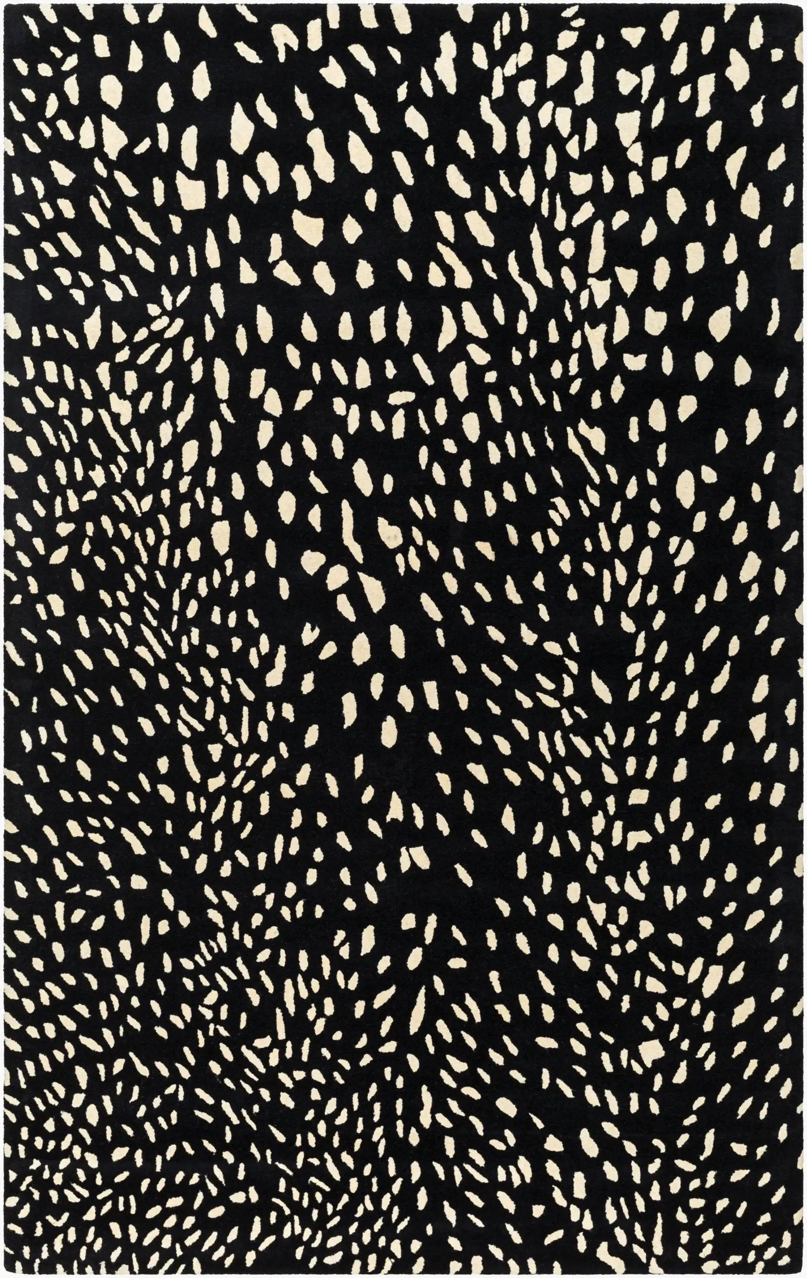 Athena ATH-5172 Black Area Rug by LIVABLISS