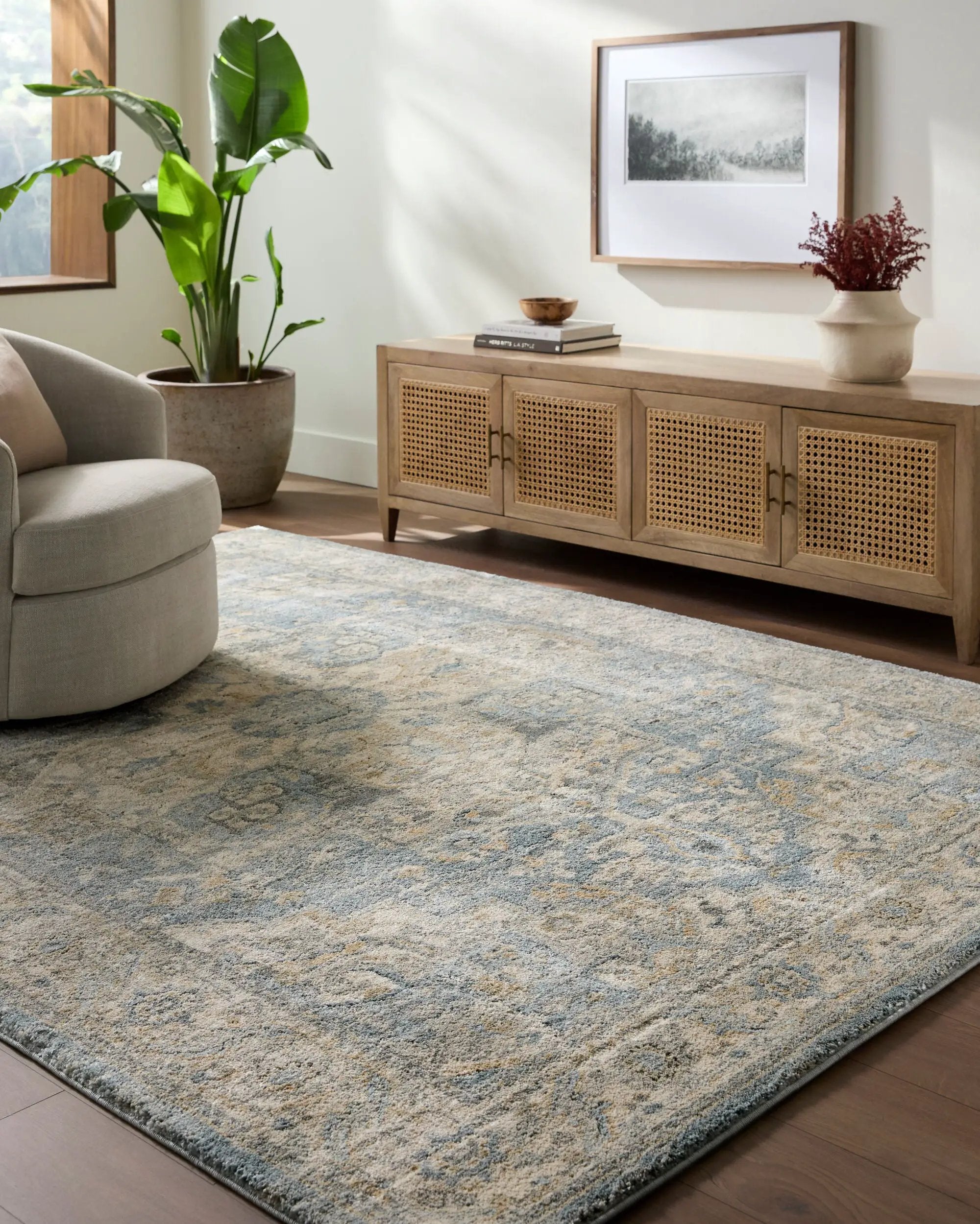 Avellino AVL-2300 Light-Beige Area Rug by LIVABLISS