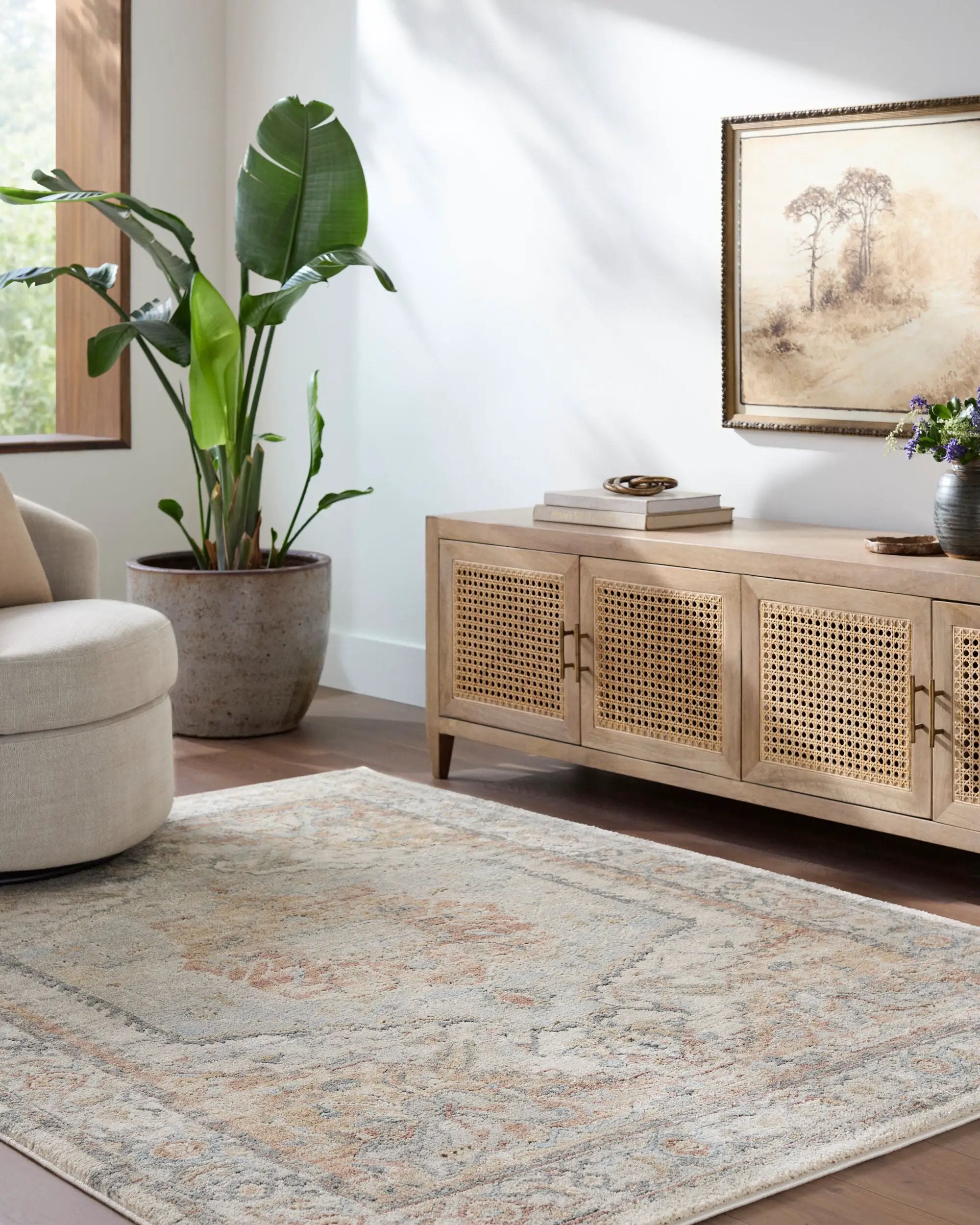 Avellino AVL-2302 Light-Beige Area Rug by LIVABLISS