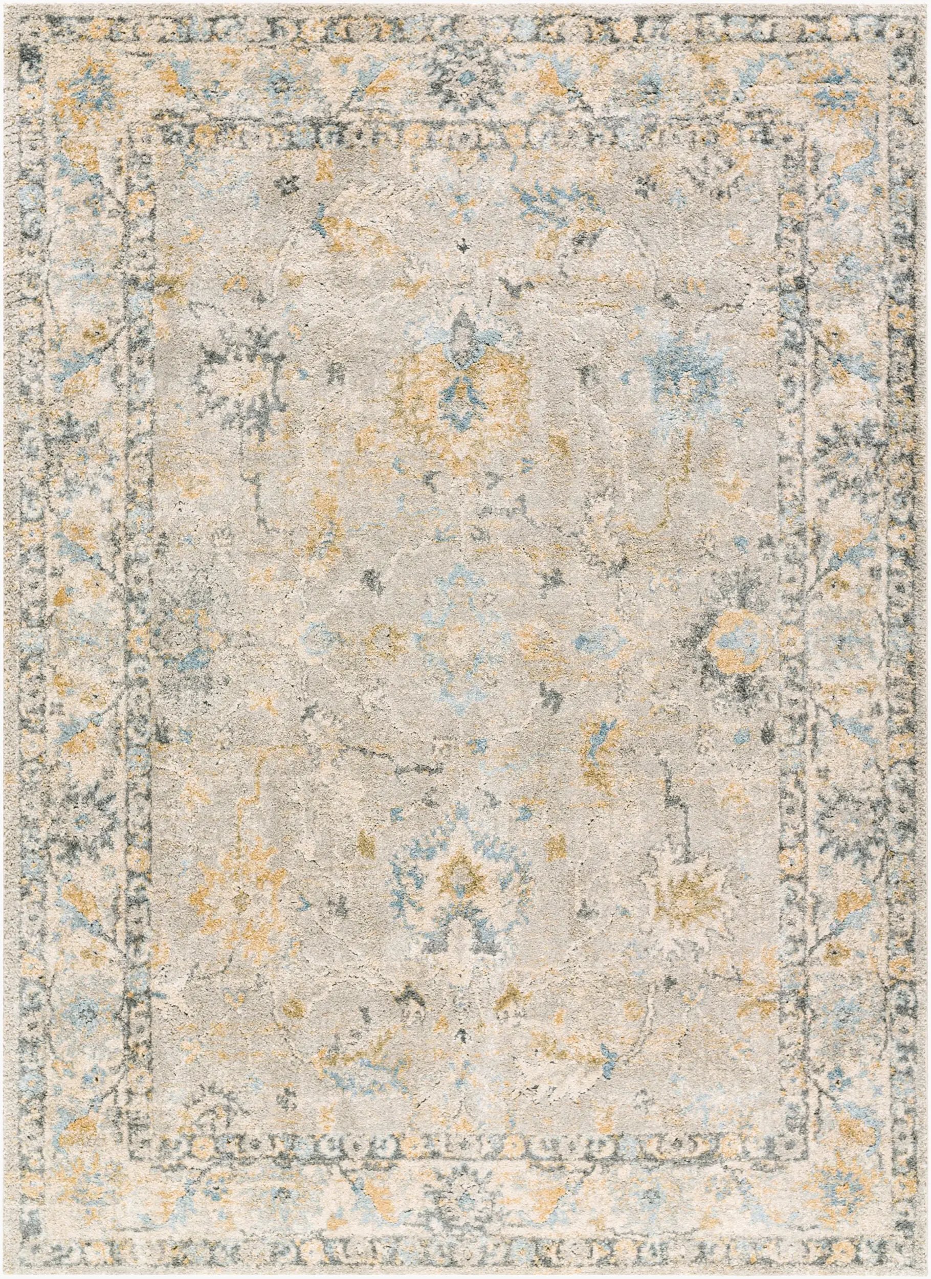 Avellino AVL-2310 Light-Gray Area Rug by LIVABLISS