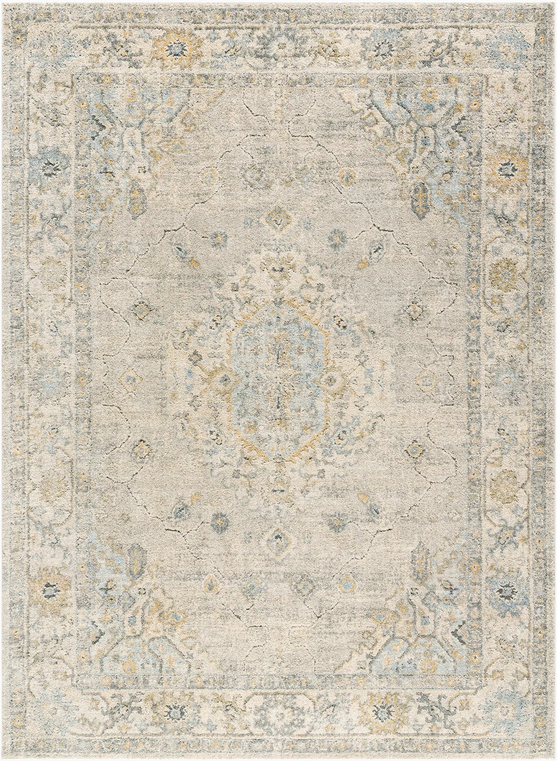 Avellino AVL-2316 Light-Gray Area Rug by LIVABLISS