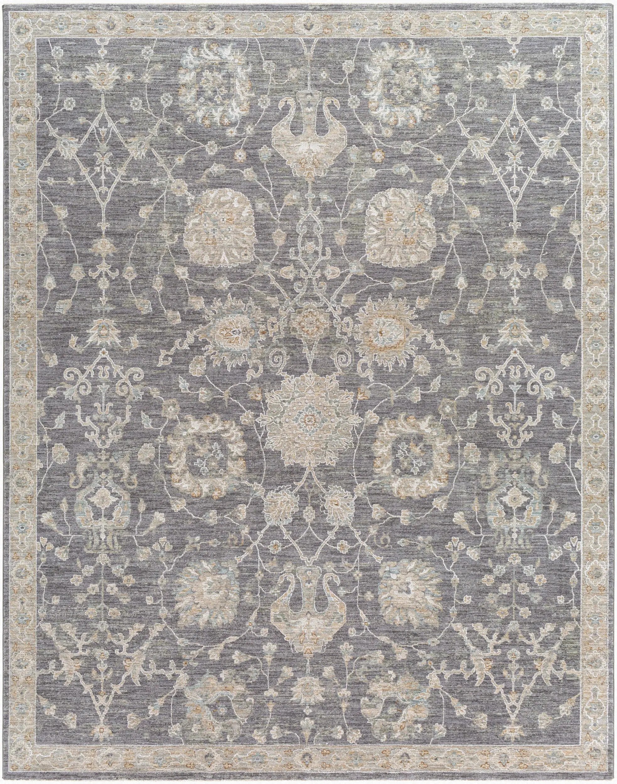 Avant Garde AVT-2306 White Area Rug by LIVABLISS