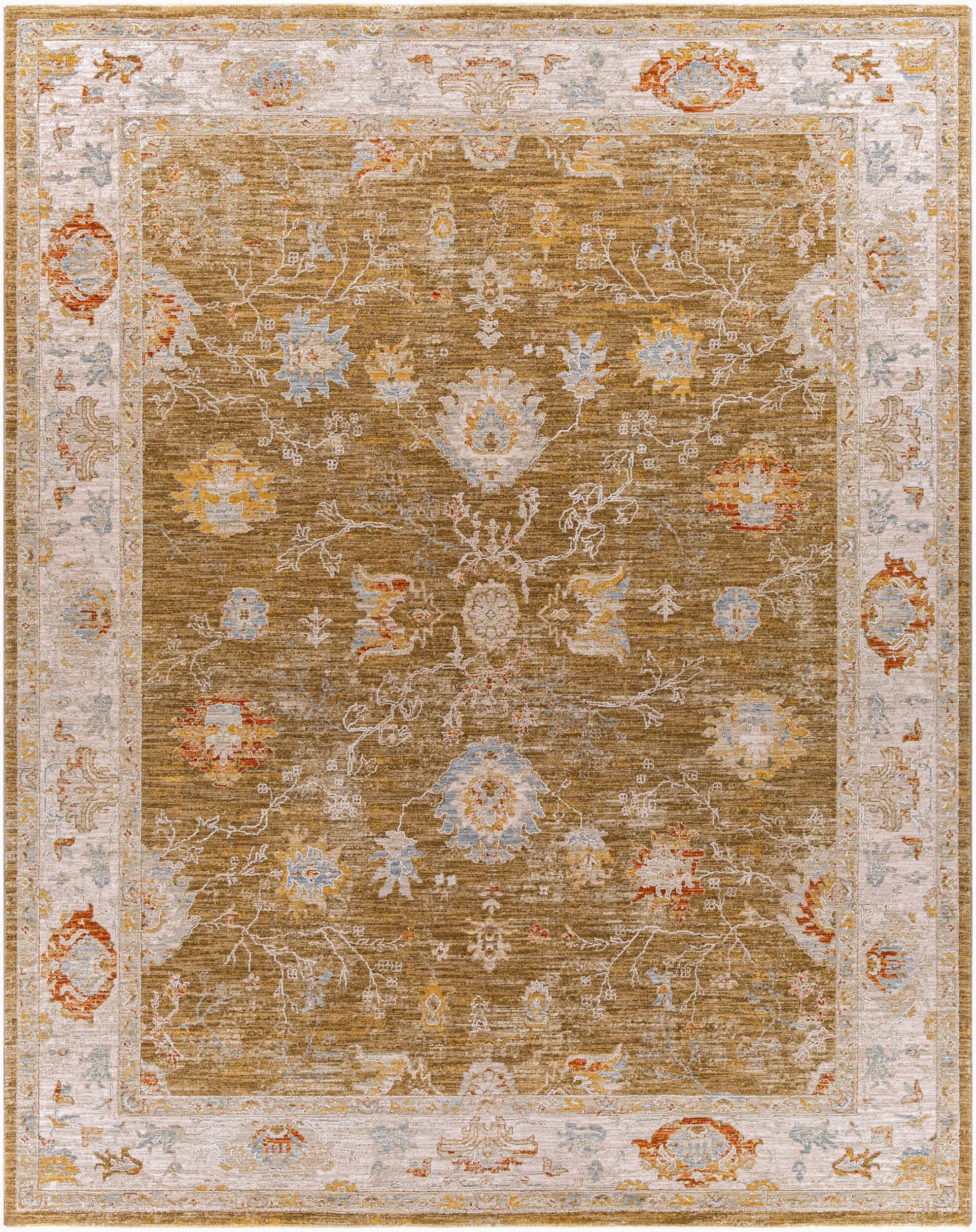 Avant Garde AVT-2308 Brown Area Rug by LIVABLISS