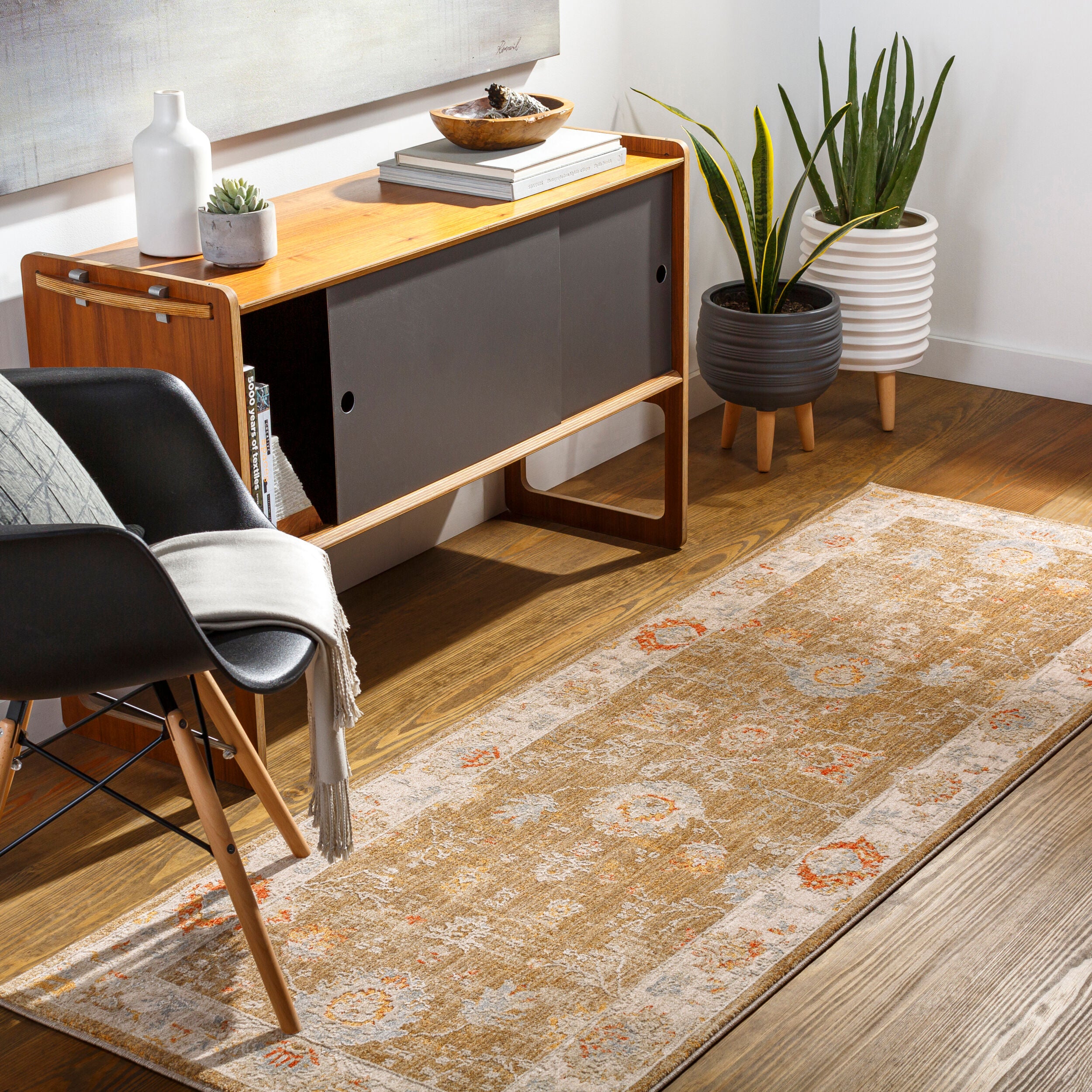 LIVABLISS Avant Garde AVT-2308 Brown Area Rug
