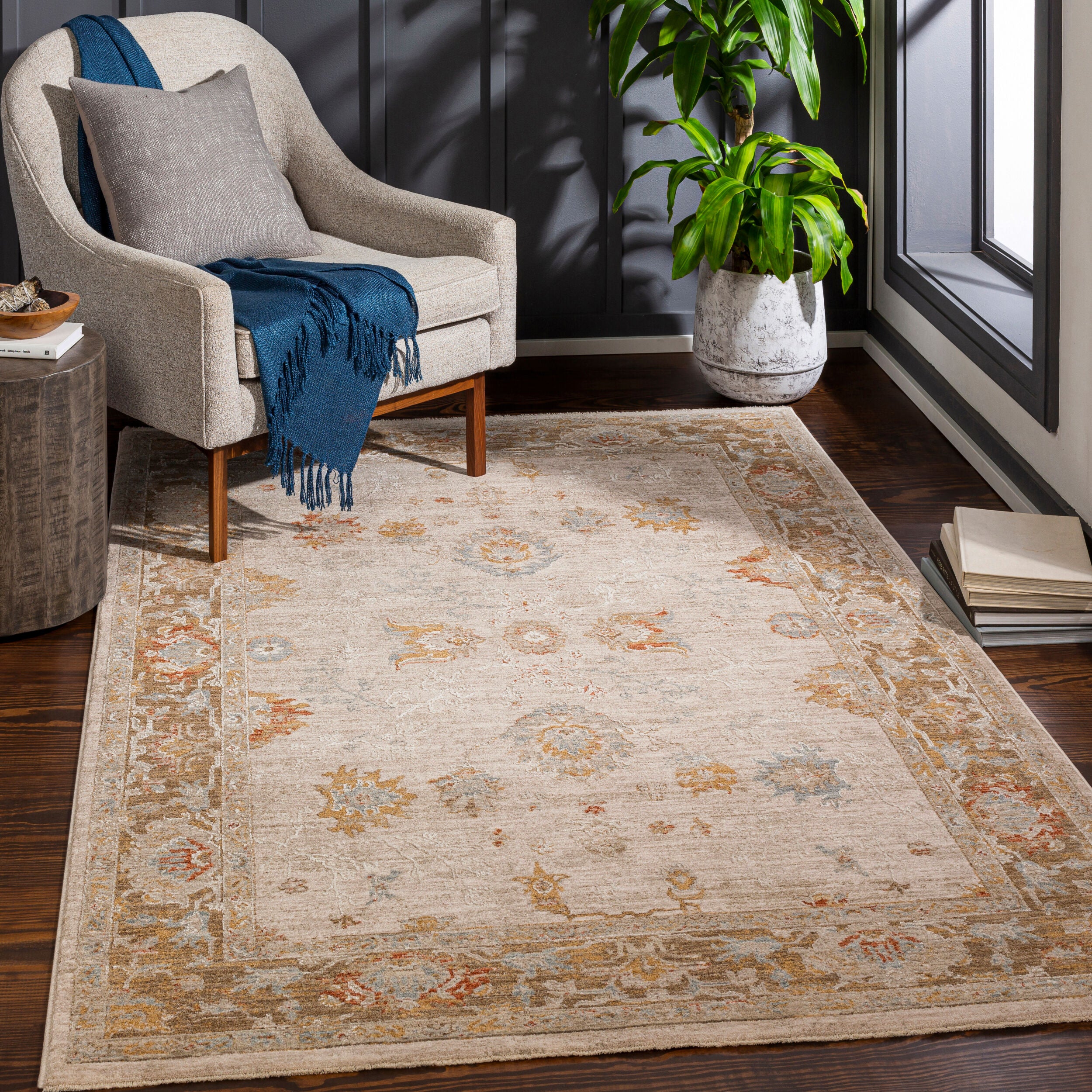 LIVABLISS Avant Garde AVT-2309 Brown Area Rug