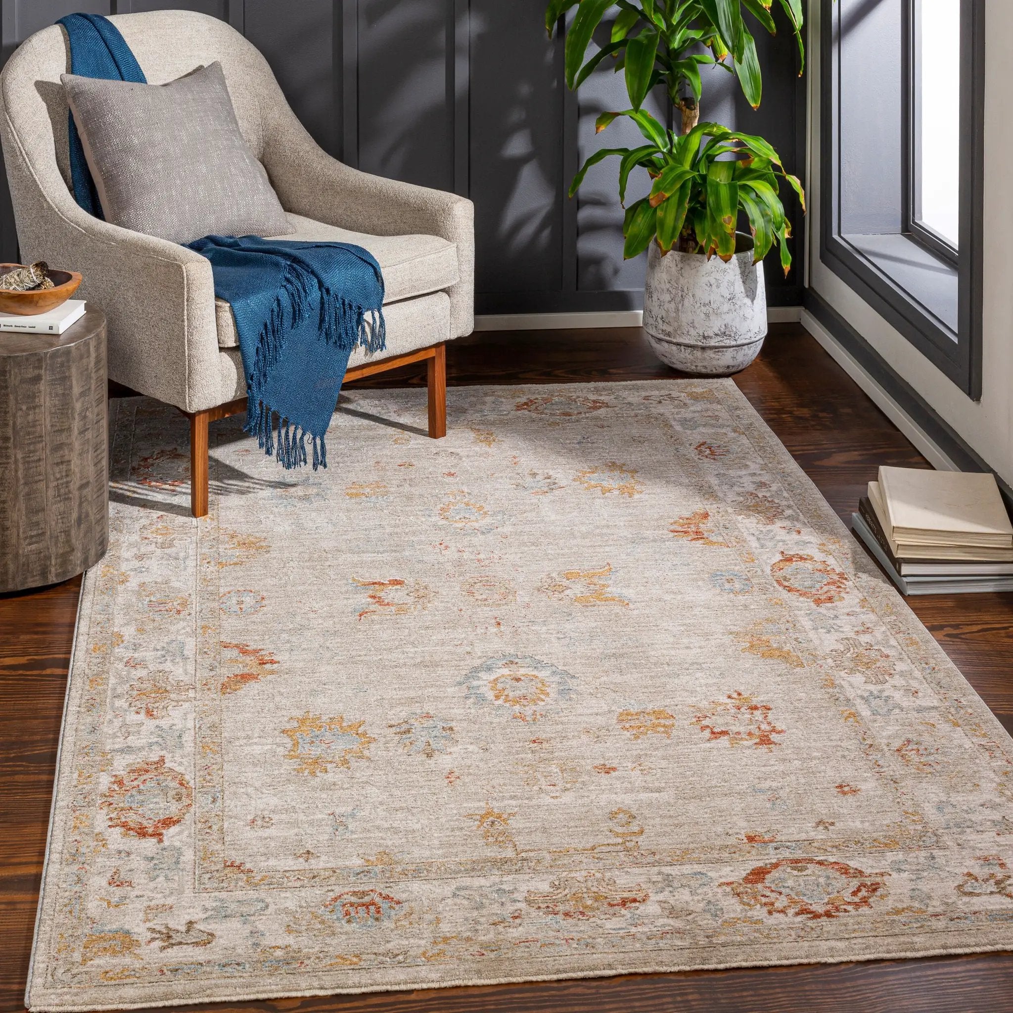 Avant Garde AVT-2310 Beige Area Rug by LIVABLISS