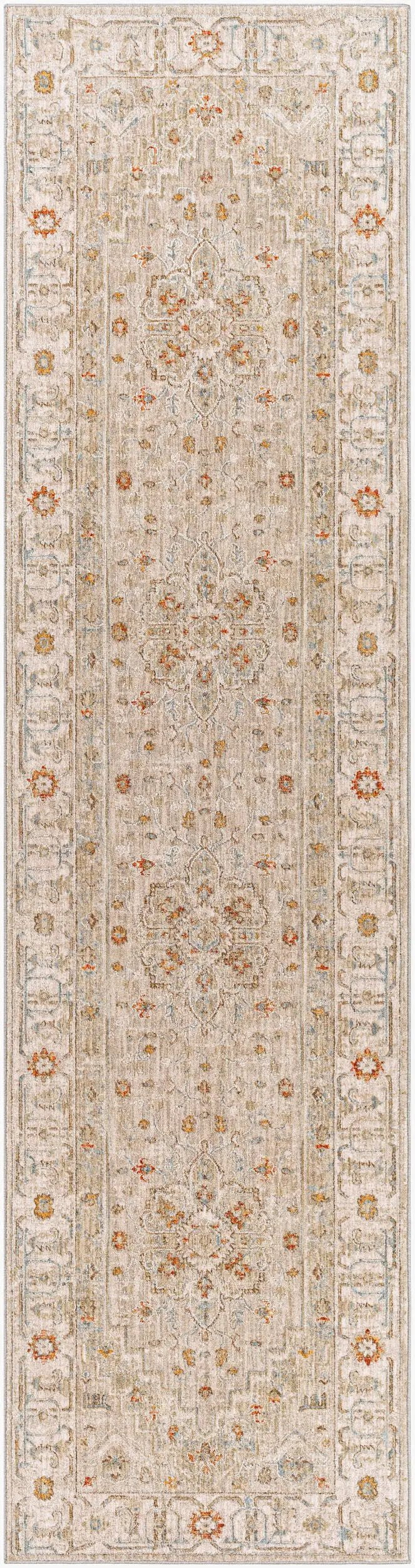 Avant Garde AVT-2314 Light-Brown Area Rug by LIVABLISS